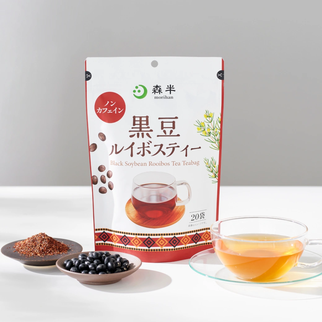 【全家啱飲】日本製 森半 黑豆路易波士茶 (20入) | 無咖啡因