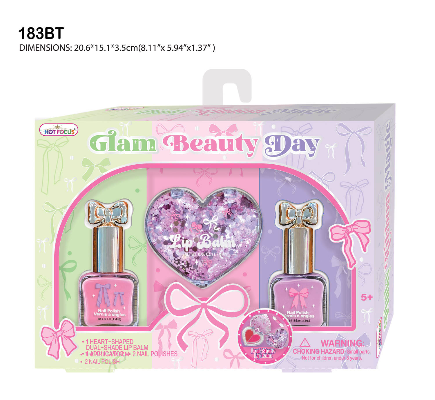美國品牌 HOT FOCUS 彩妝系列 - Glam Beauty Day, Bowtiful