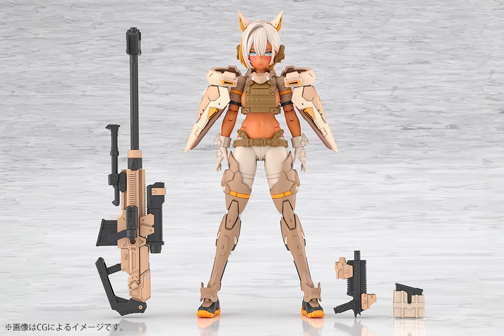 (預訂訂金 $100) (總價 $315) 壽屋 Kotobukiya Megami Device 女神裝置 Yggdrasis Skoll Sharpshooter Tempest 模型 (KO08640) (行版) 