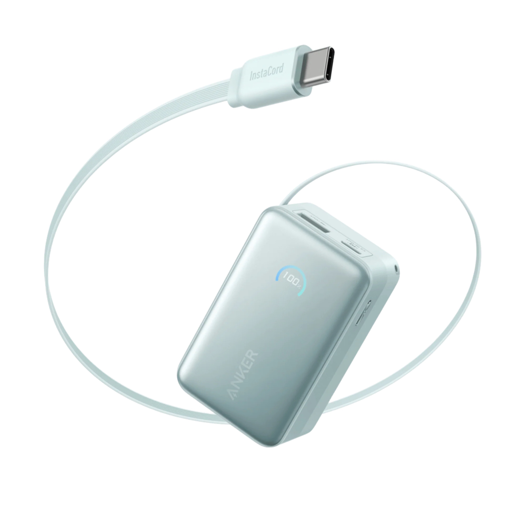 ANKER NANO POWER BANK (10K, 45W, BUILT-IN RETRACTABLE USB-C CABLE) CCC認證