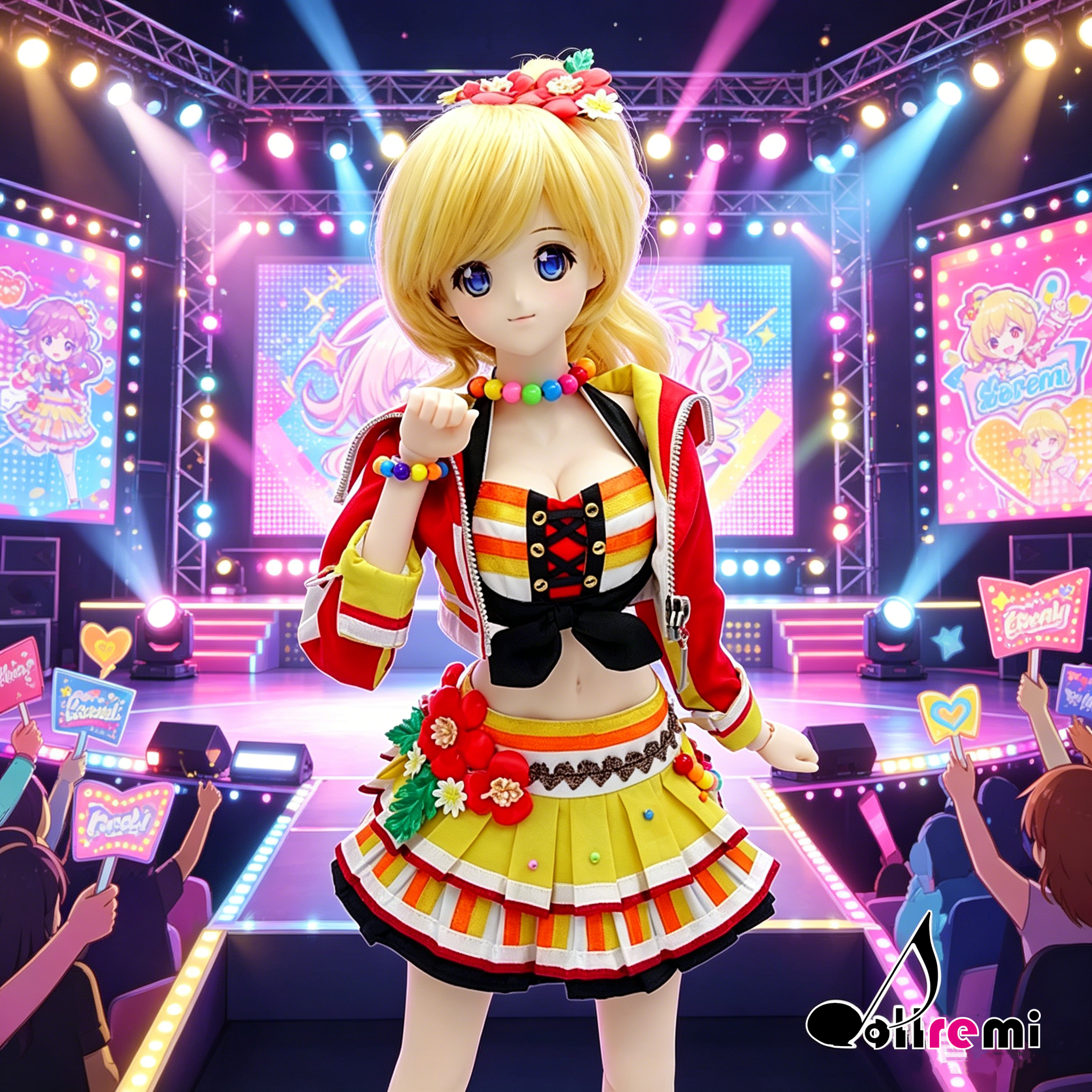 【dollremi】(DD0116) Cos 偶像大師灰姑娘女孩 THE IDOLM@STER CINDERELLA GIRLS 大槻唯 Ohtsuki Yui