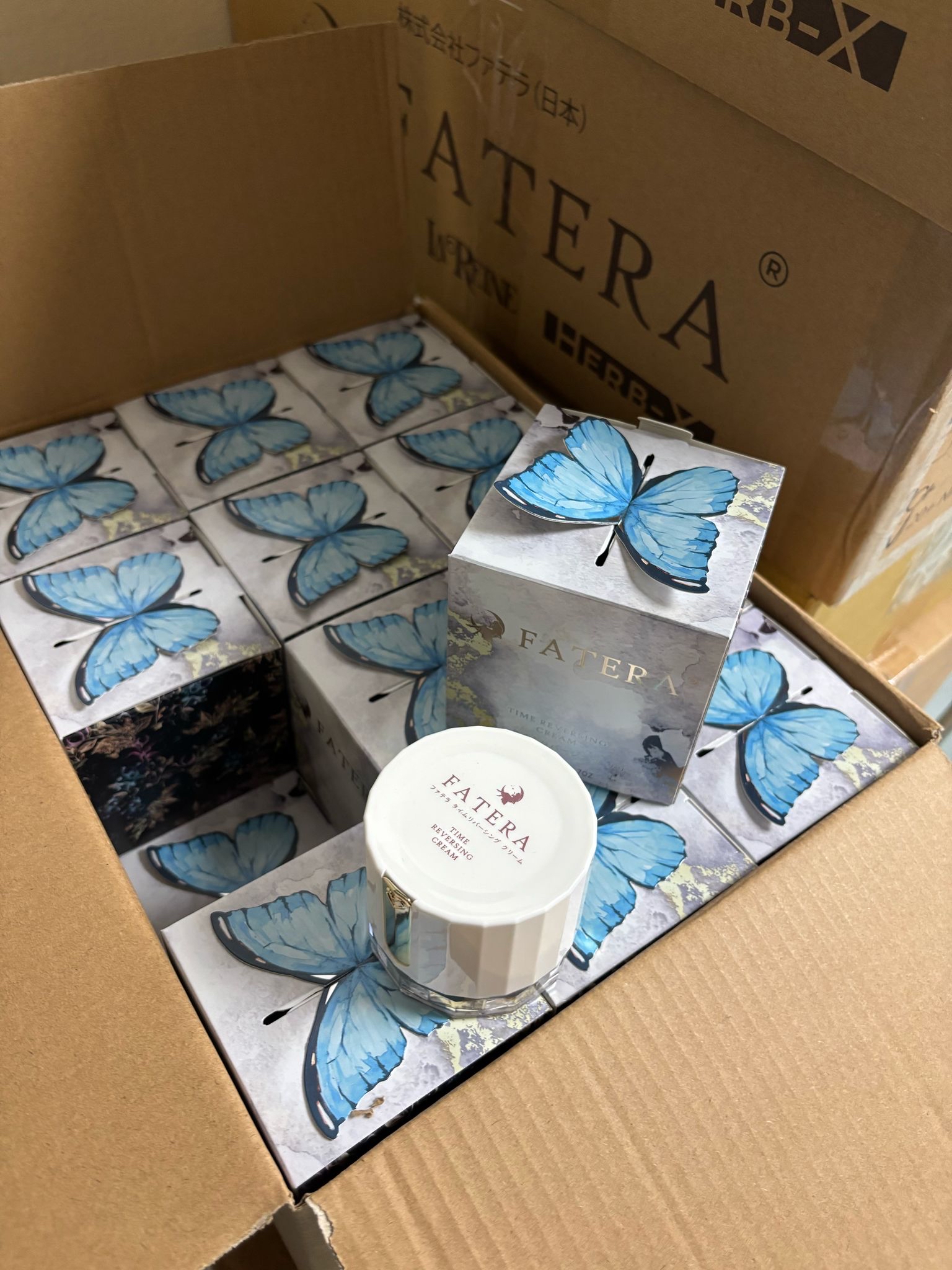 FATERA三波川冬櫻童顏霜