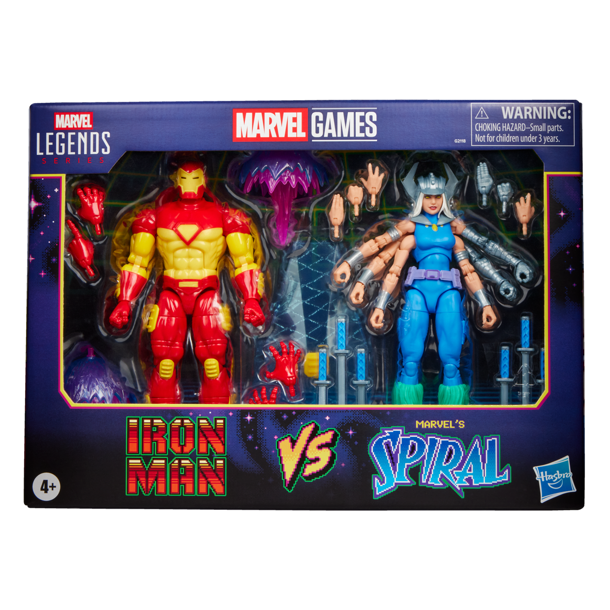 預訂商品 Marvel legends Marvel Games Iron Man vs Marvel’s Spiral