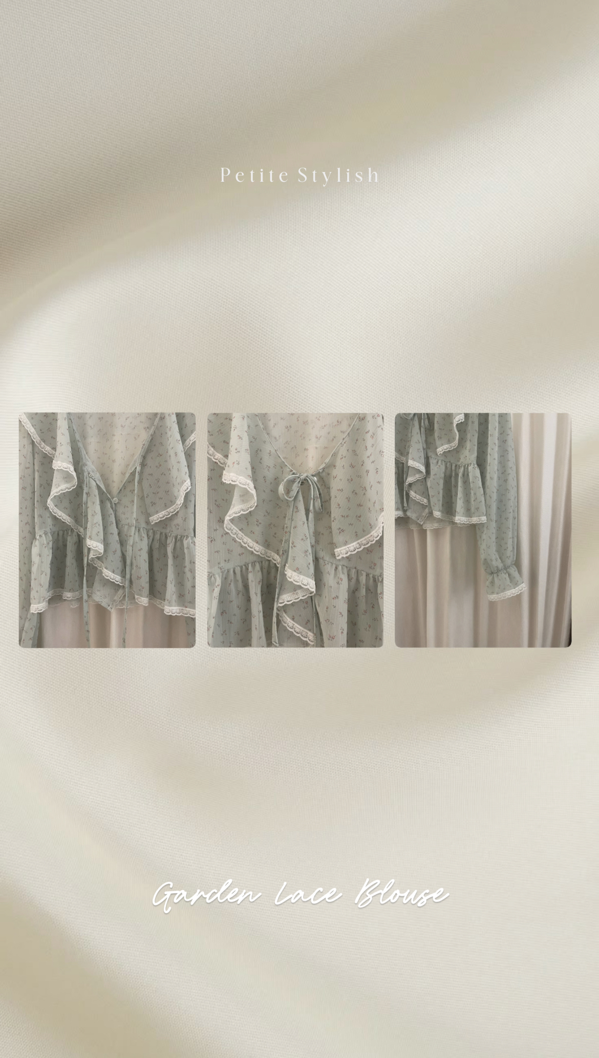 🌼| GARDEN LACE BLOUSE 