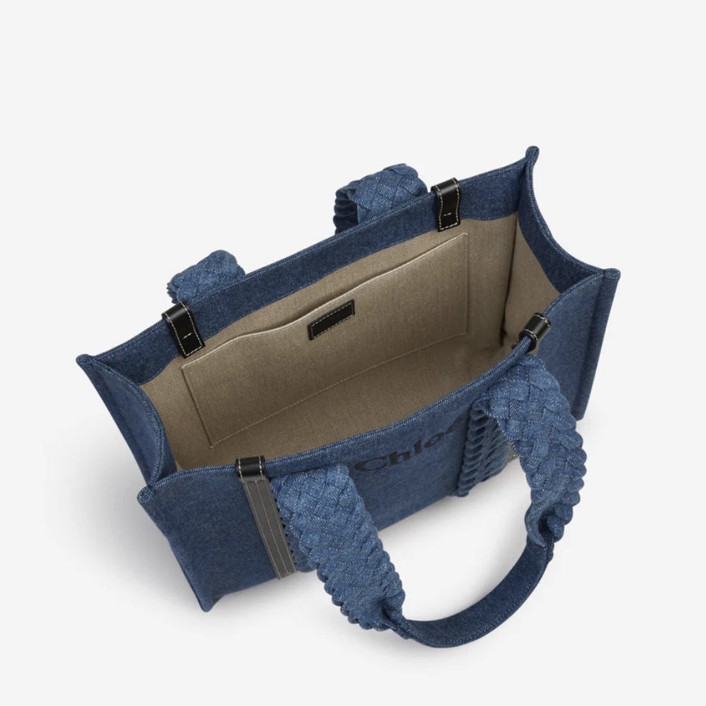 Chloe Woody牛仔中號Totebag 