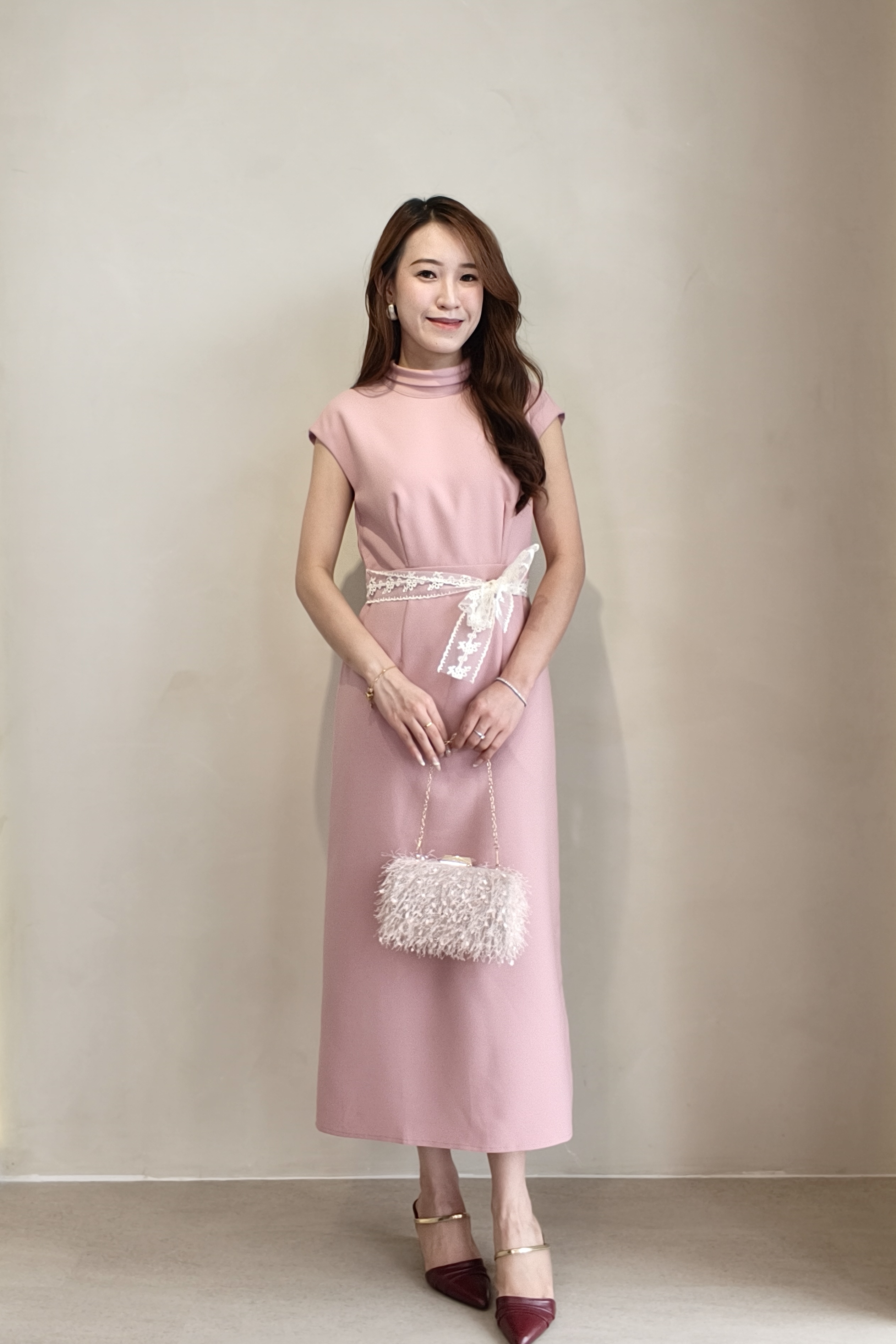 14241328 Aurora Open-Back Elegance Dress