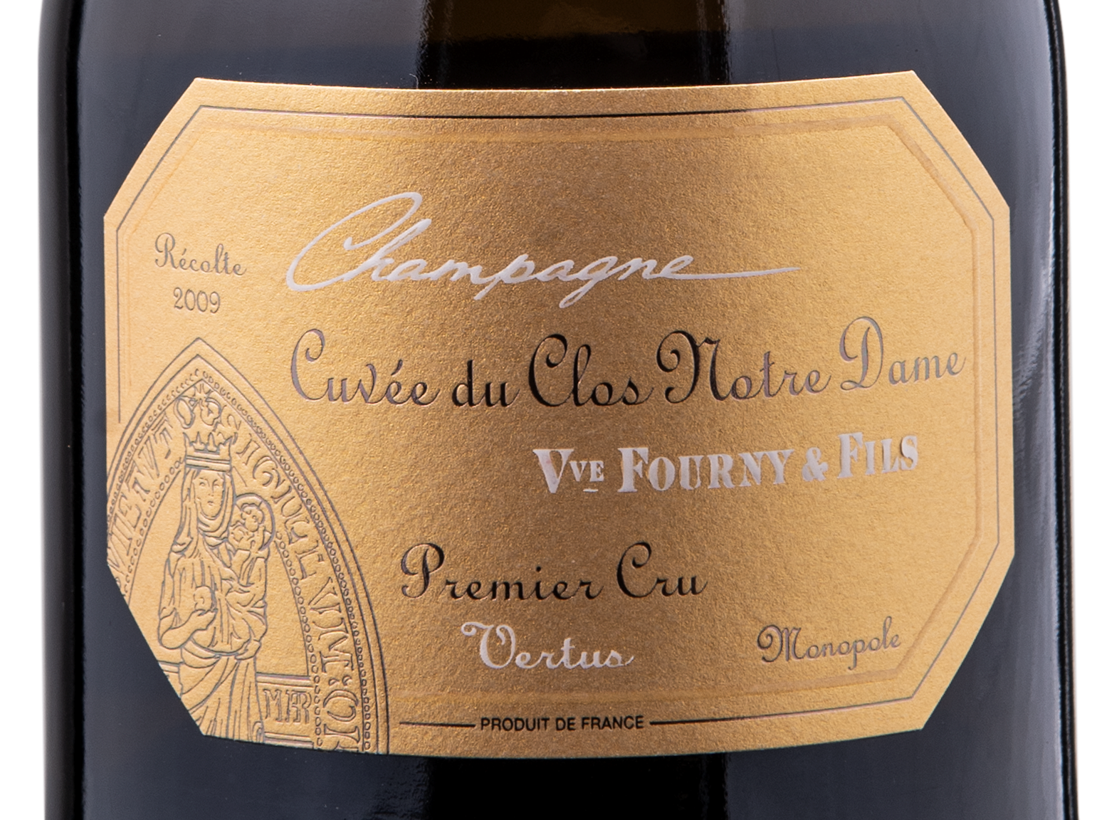 Champagne Veuve Fourny & Fils Premier Cru, Clos Faubourg Notre Dame 2009