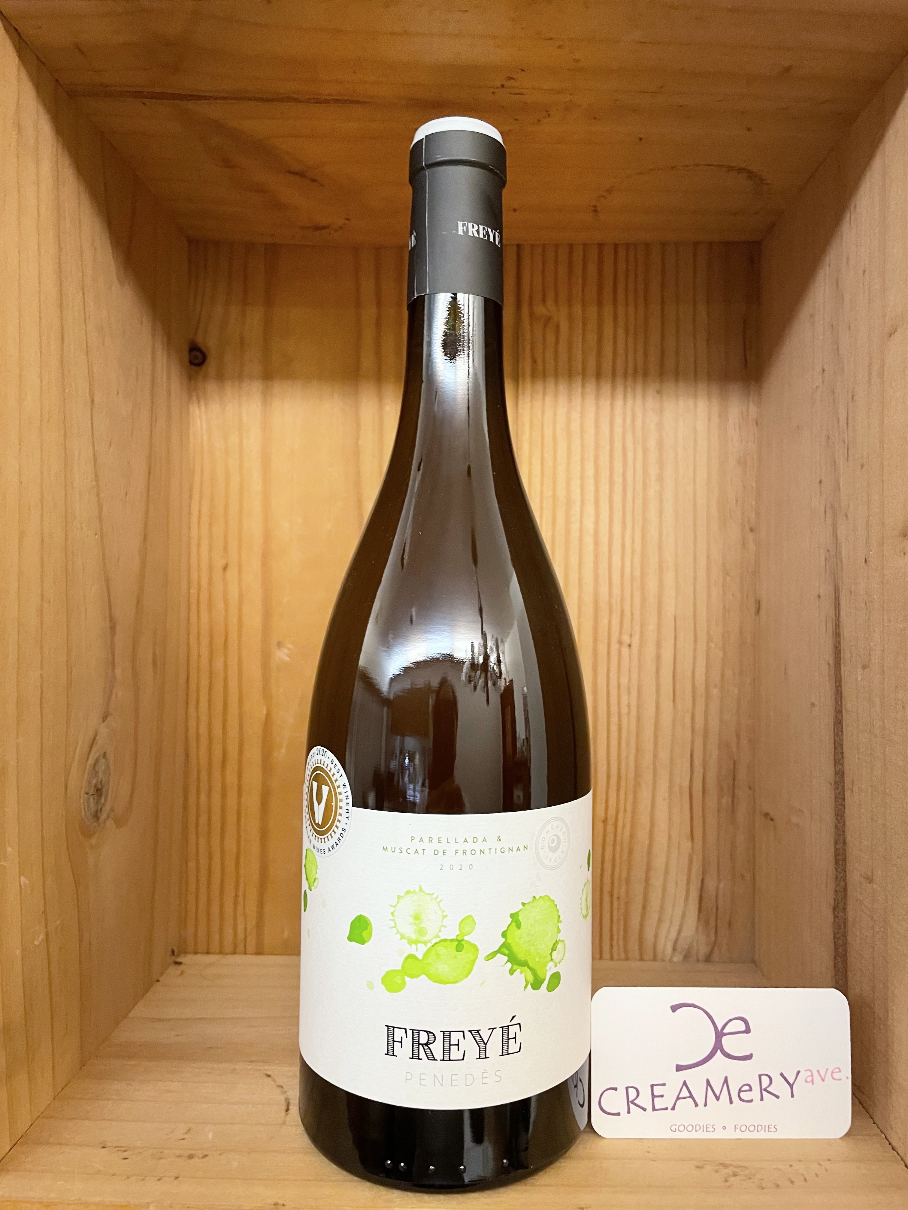Spain Freye Organic -Parellada/ Muscat 2020  西班牙 菲兒 有機白酒  ﻿﻿-帕雷亞達/麝香葡萄2020 750ml