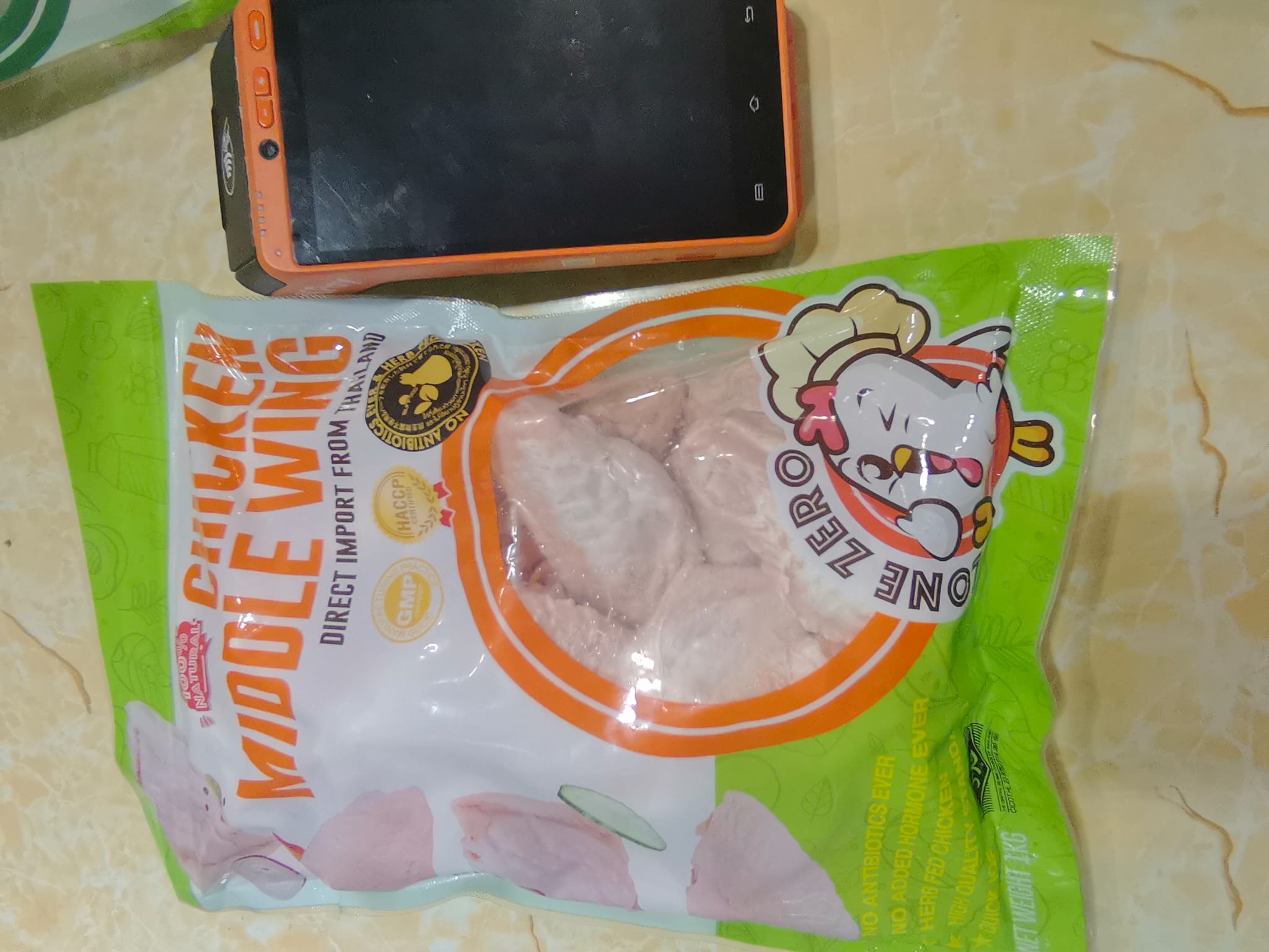 泰國無激素雞中翼