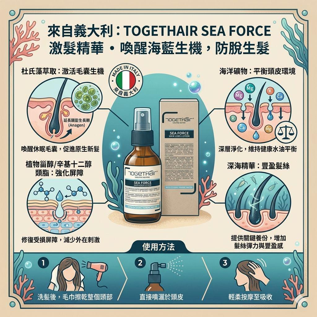 /Togethair sea force hair loss lotion spray