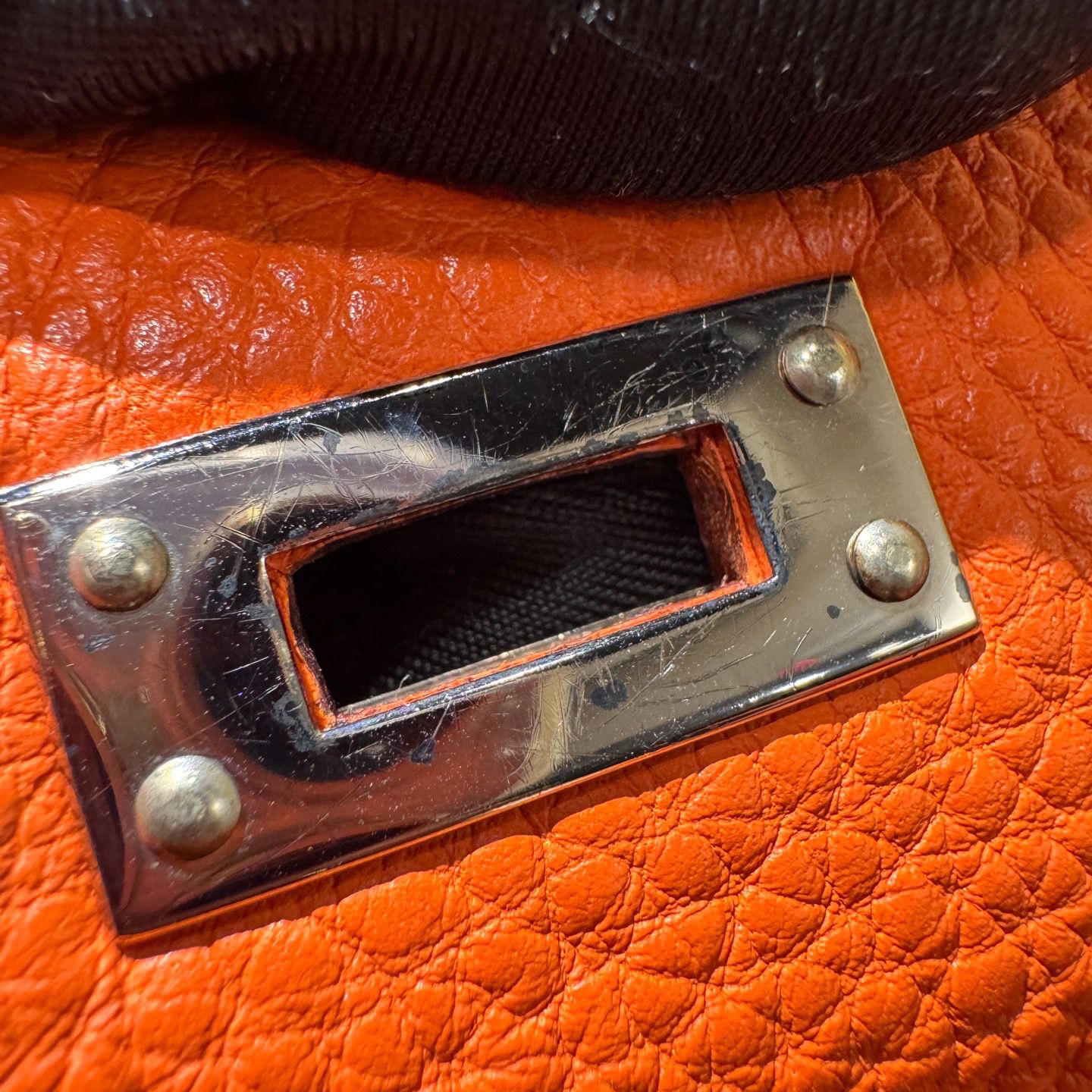 Pre-owned Hermes Kelly Ado / Stamp square D / Product Code: 061932