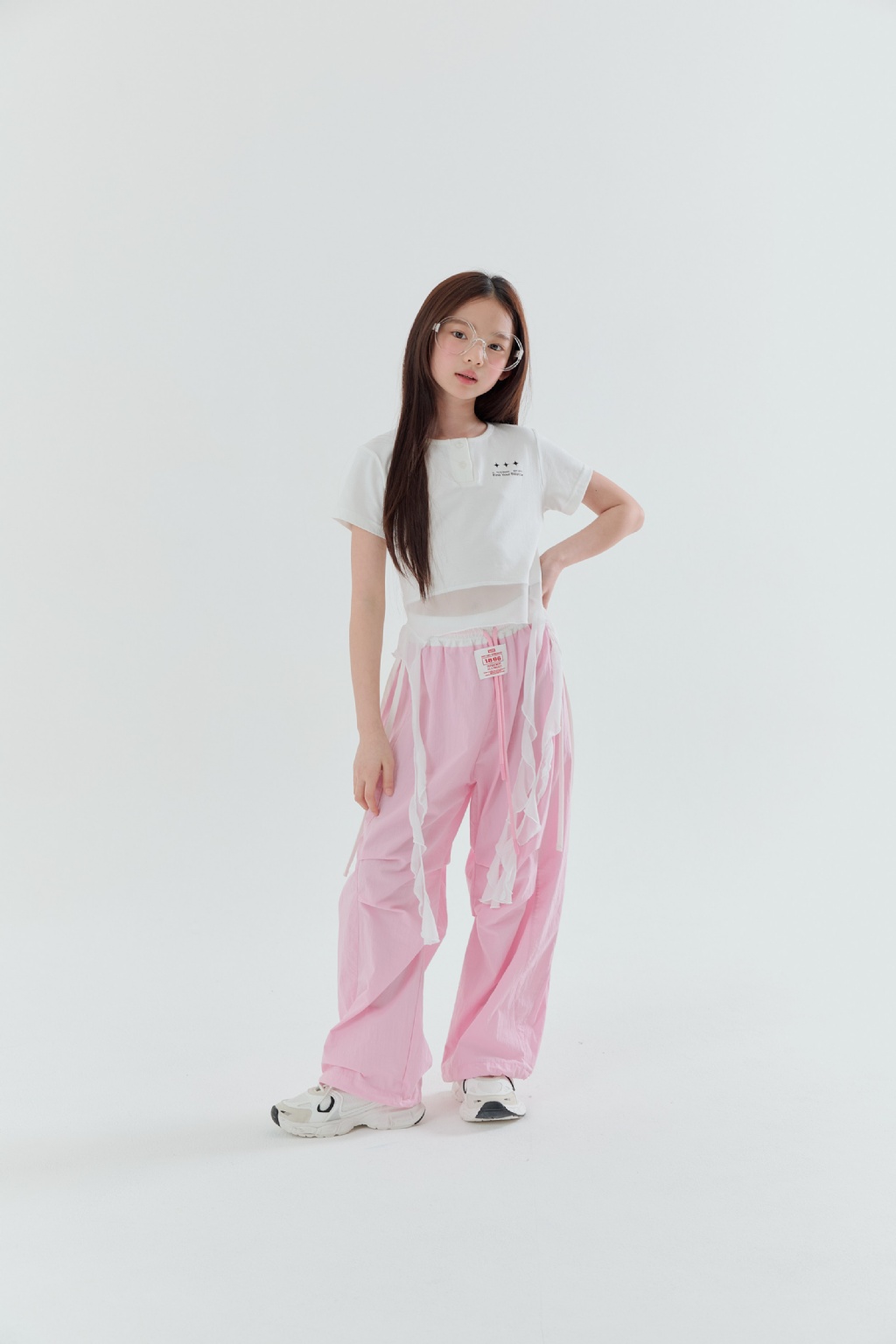 【預訂】 韓國直送 南大門童裝 綁帶休閒褲