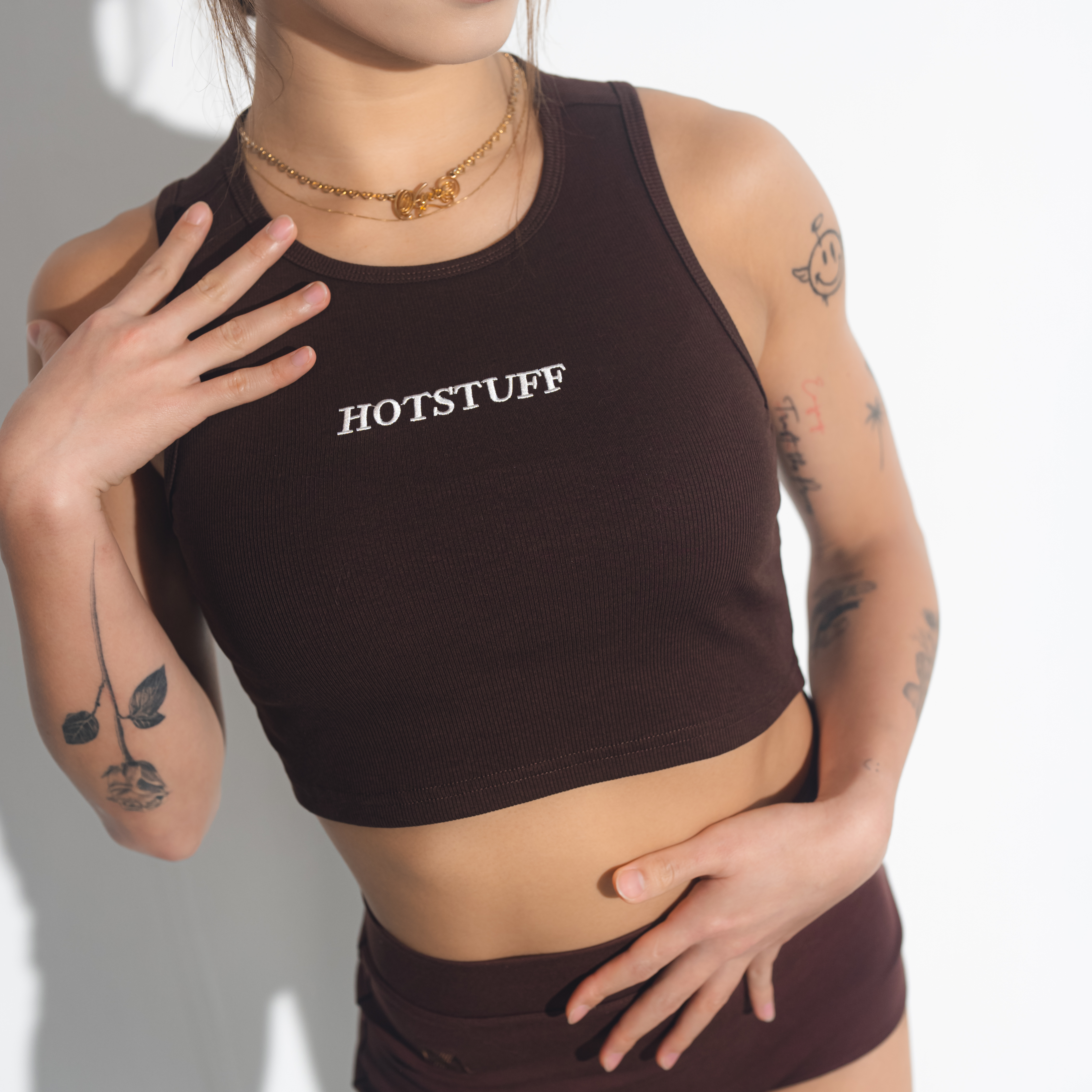 HOTSTUFF LOGO CROP-VEST