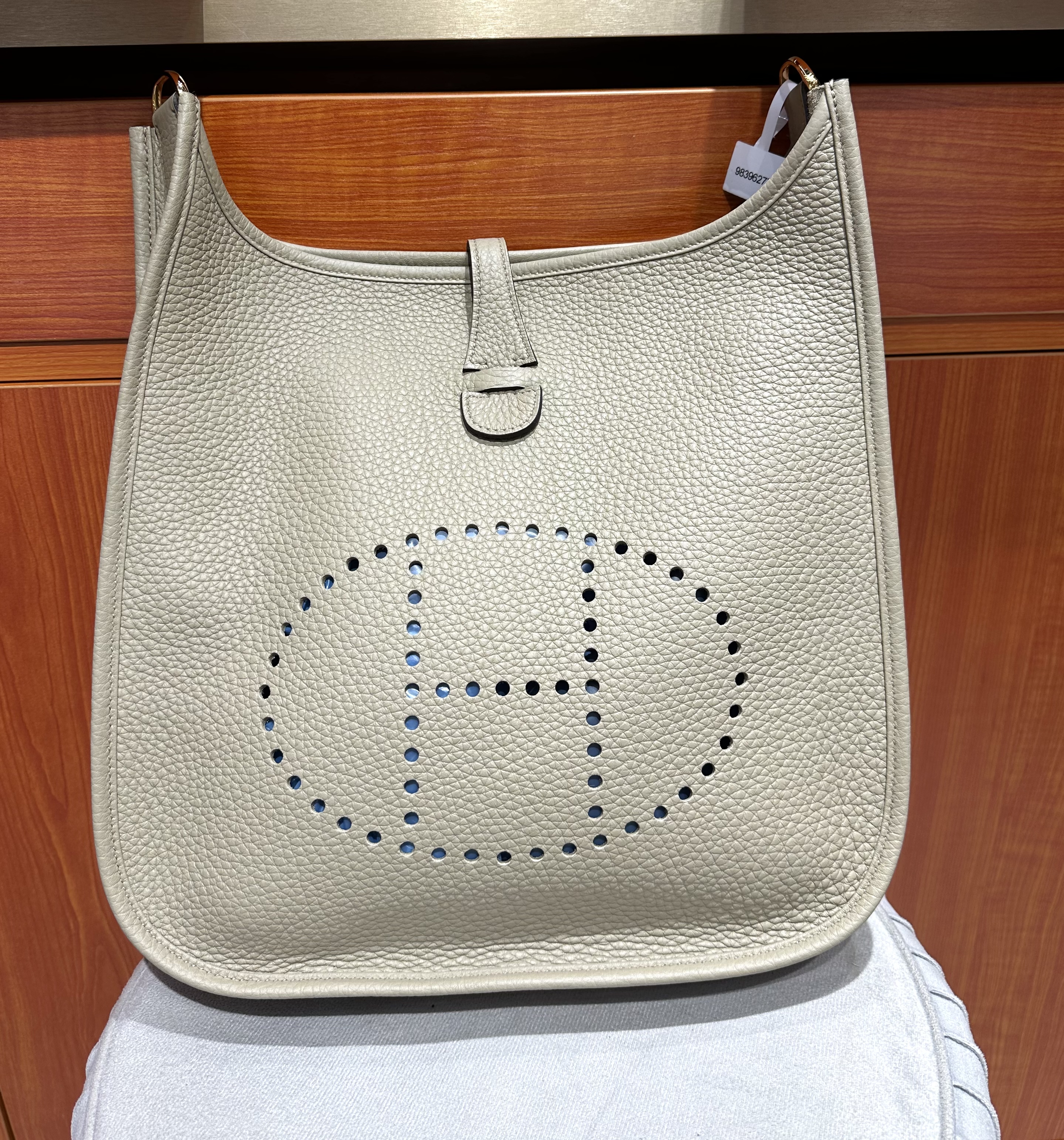 ｜ ｜新貨代購｜ ｜Hermes Evelyn 29/大象灰