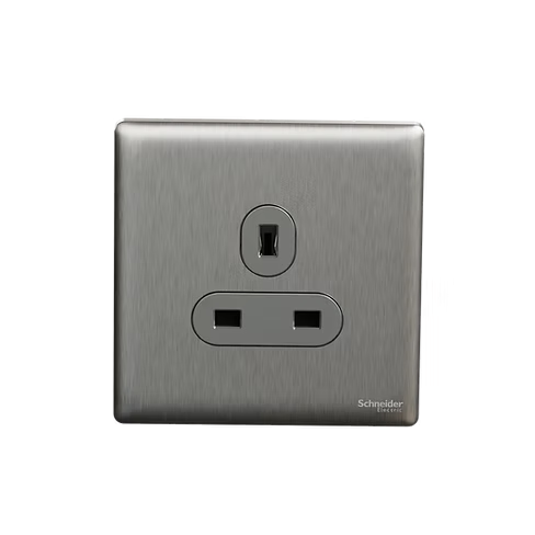 施耐德 Unica X 炫星銀 13A單蘇 插座