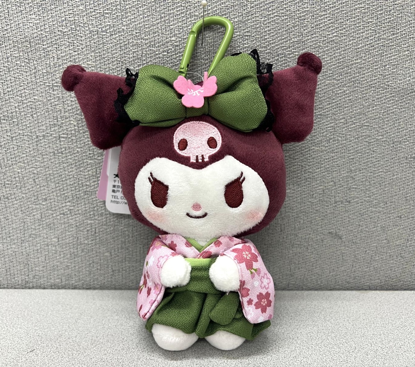 🎌日本直送🎌Sanrio 抹茶櫻花系列 公仔掛飾連背心環保袋