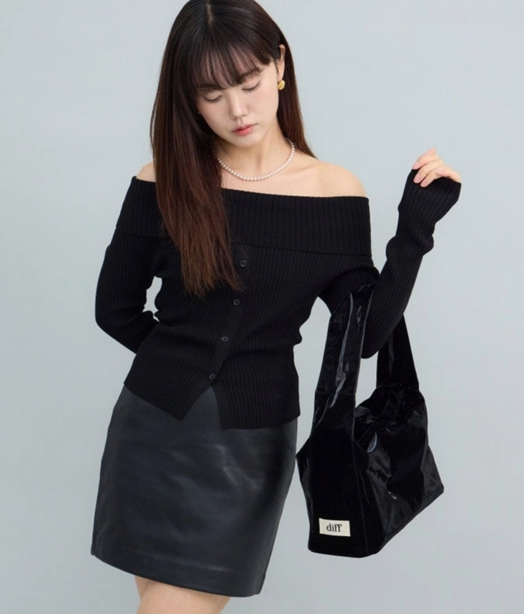 Diff Seoul Hobo Signature Bag (Medium)
