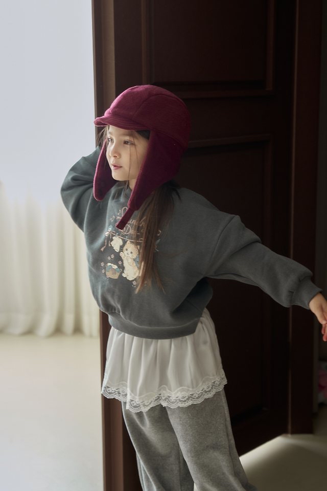 Momoann | Pigcat sweatshirt with Mom