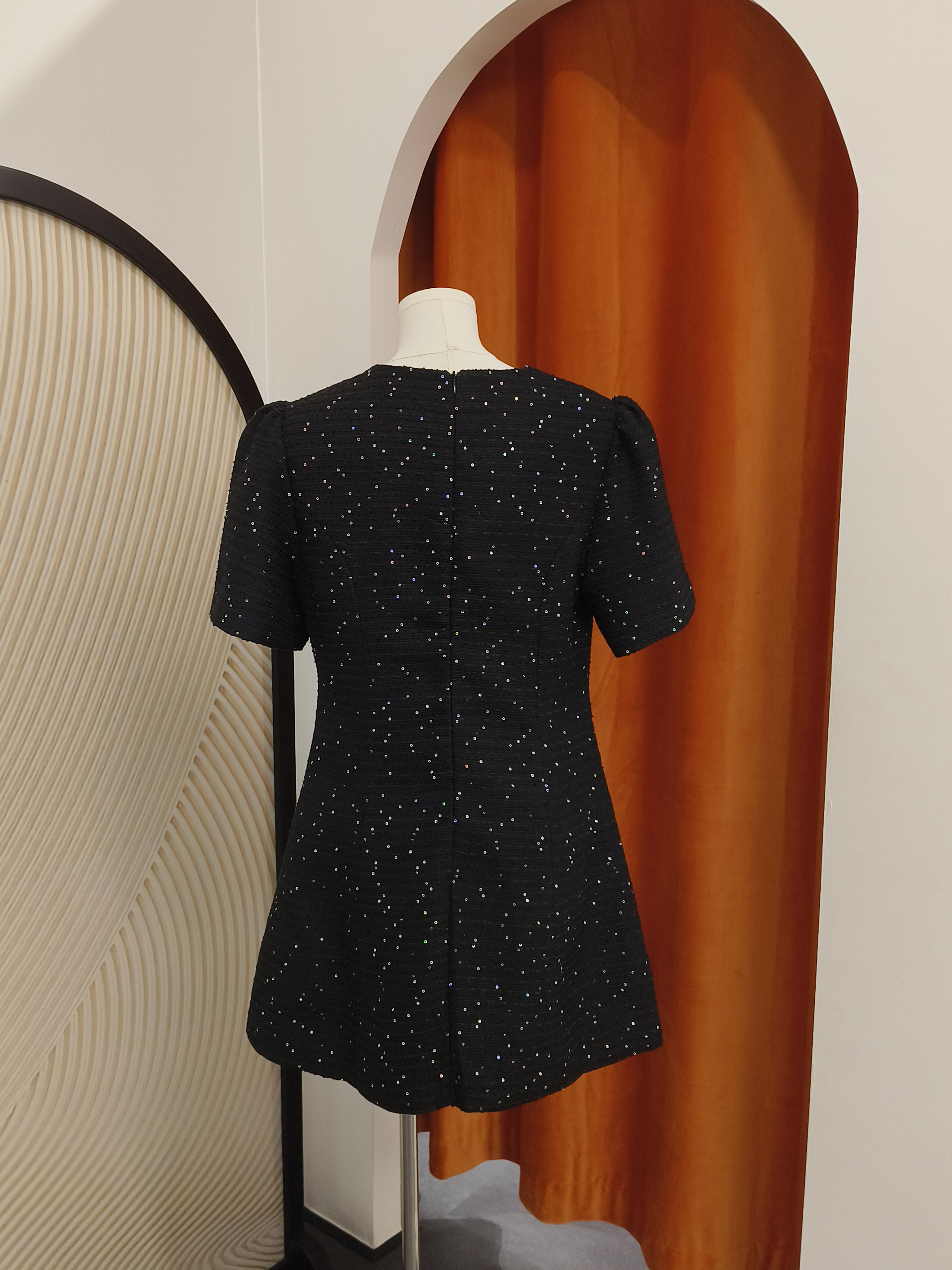 亮片小香风短裙 Sequined Dress