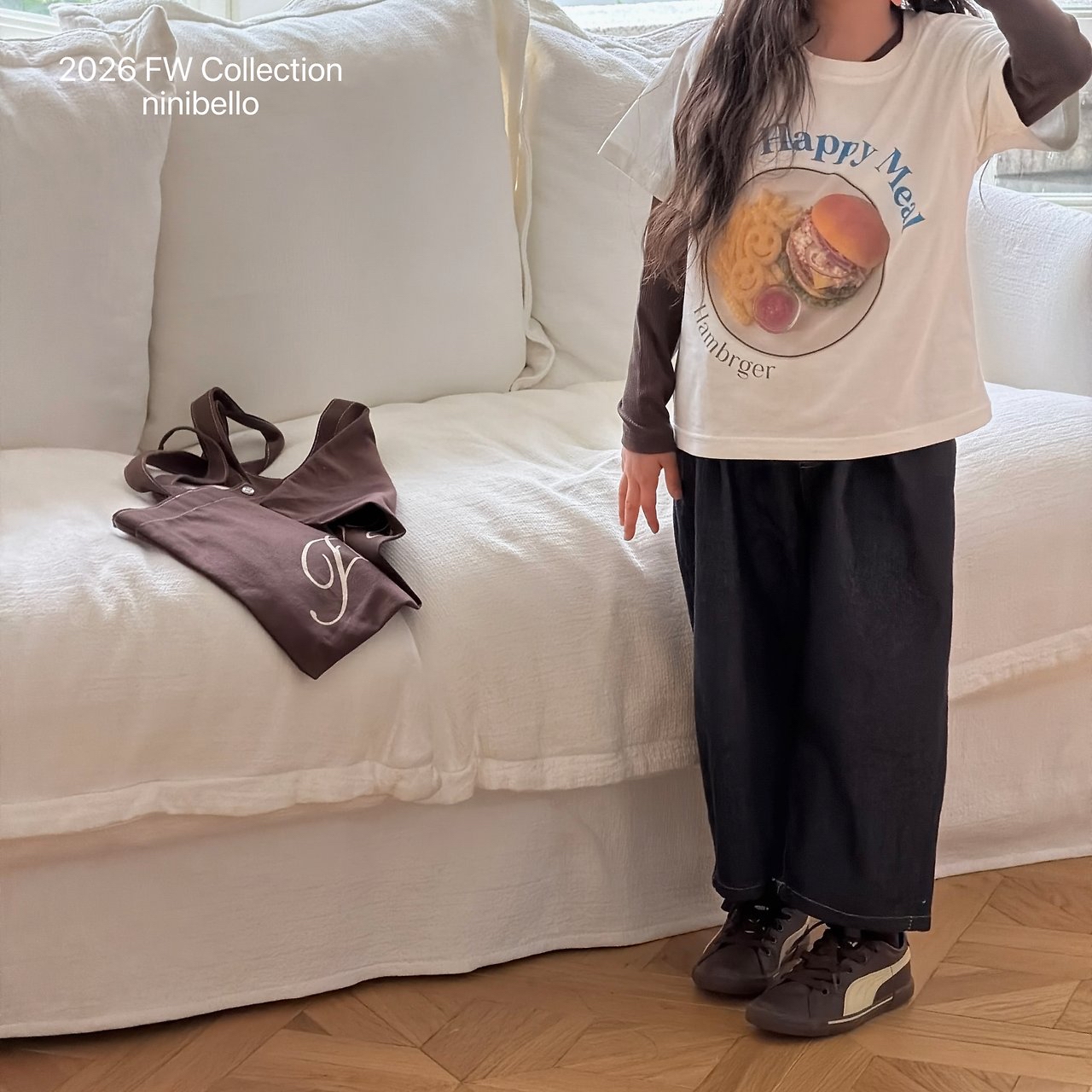 Ninibello | Tommy Heart Denim Pants 
