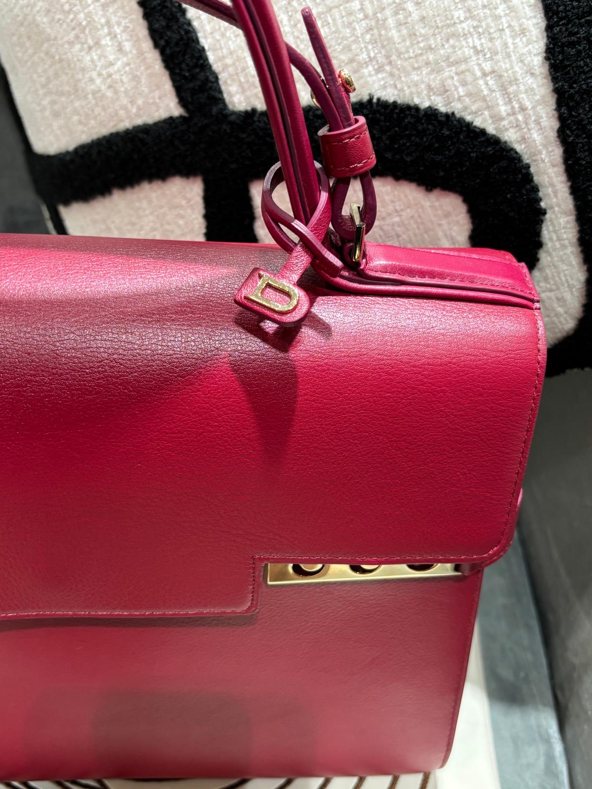 Delvaux Tempete GM 2Way Bag Calfskin 100%Authentic, 98%New ✅Mirror 