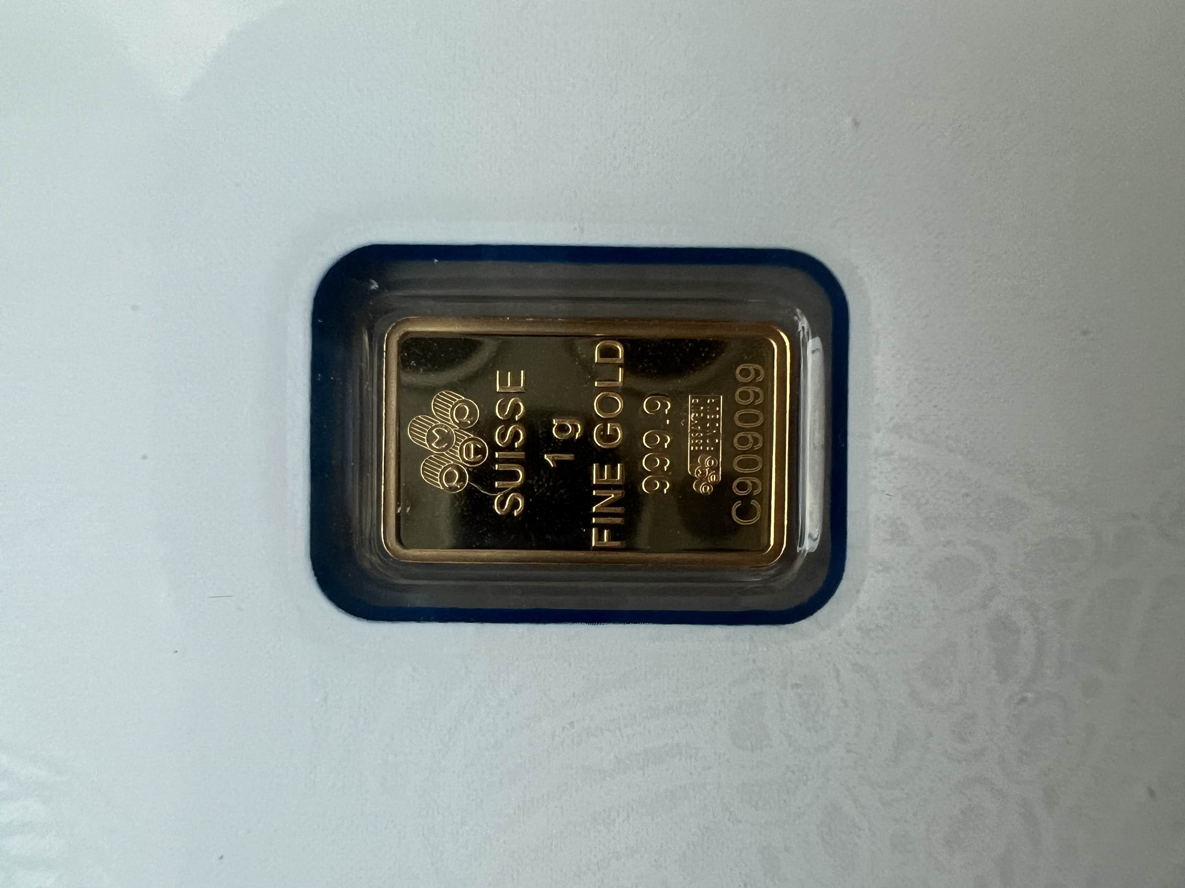 (Nice SN:909099) PAMP Fortuna 1g 🇨🇭Swiss Fine Gold Bar Emas 999.9