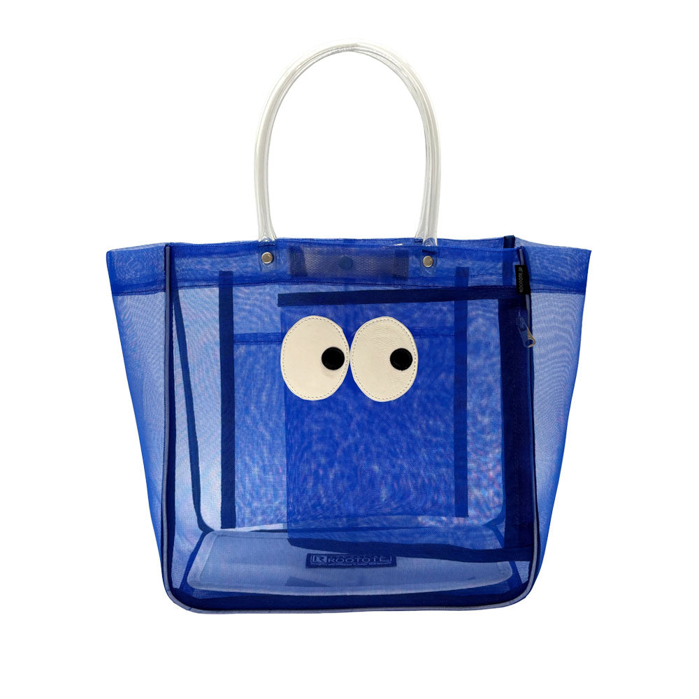 🆕【⭐訂購⭐】日本直送 🇯🇵🌀Rootote Square Gaze 系列 可愛 網眼 半透明 #Totebag (連收納袋)［4款選］🌀 [ELJD-0144][261116]