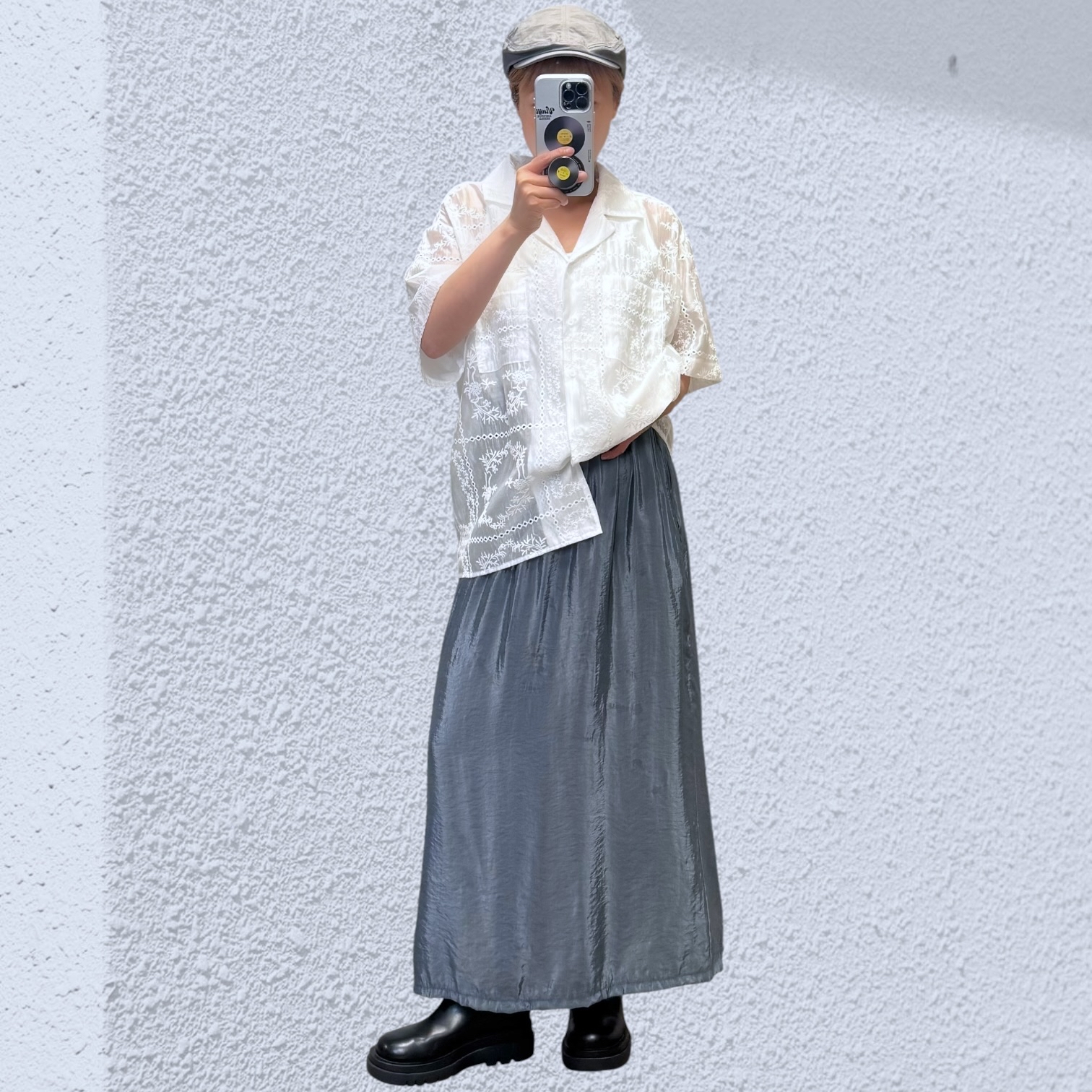 221371 pocket 通花恤