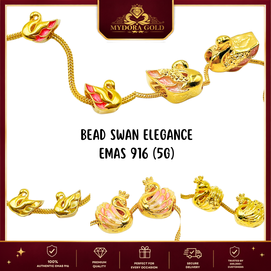 MYDORA Bead Swan Elegance (5G) | EMAS 916/22k