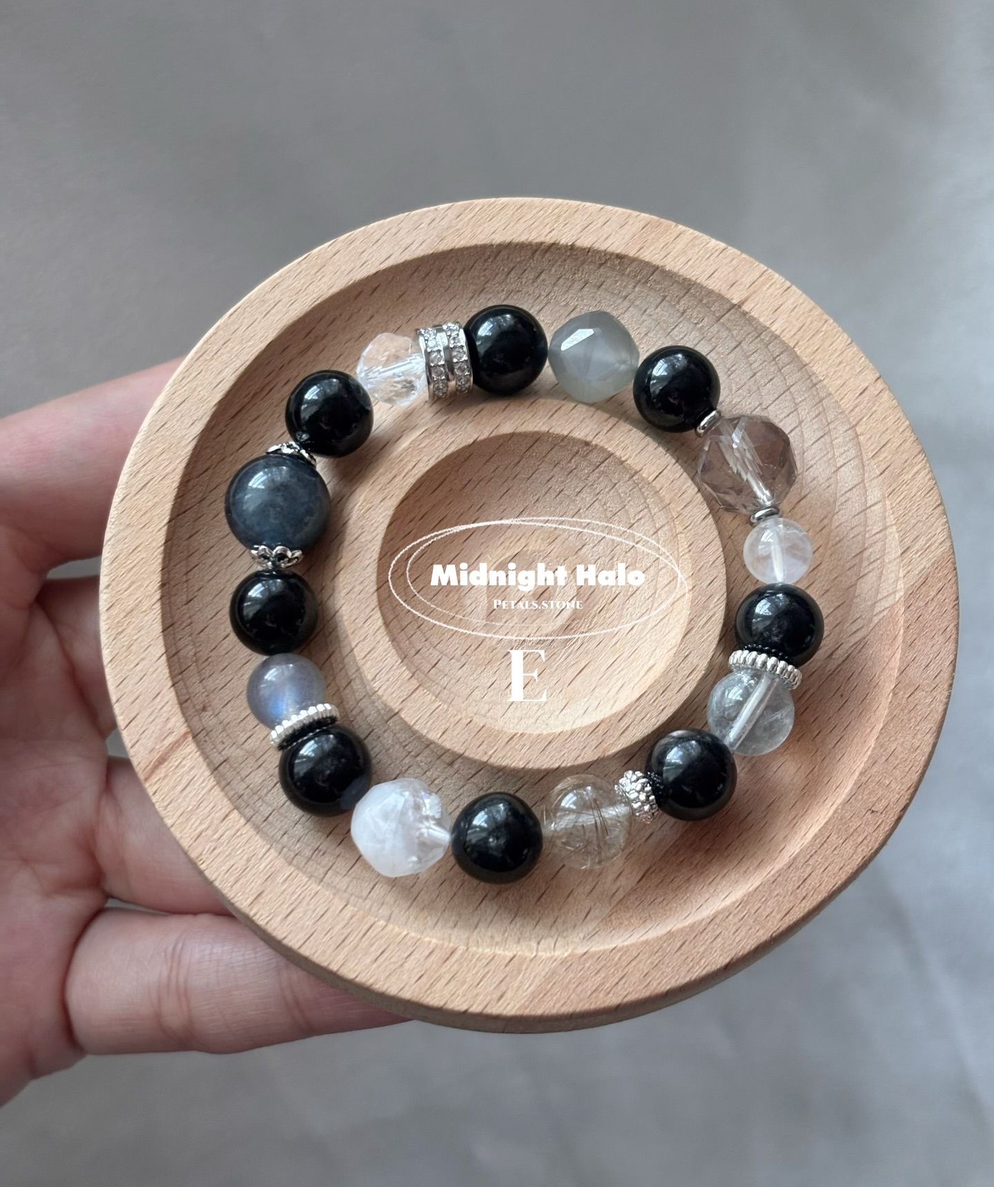 🏁 Midnight Halo｜金運石