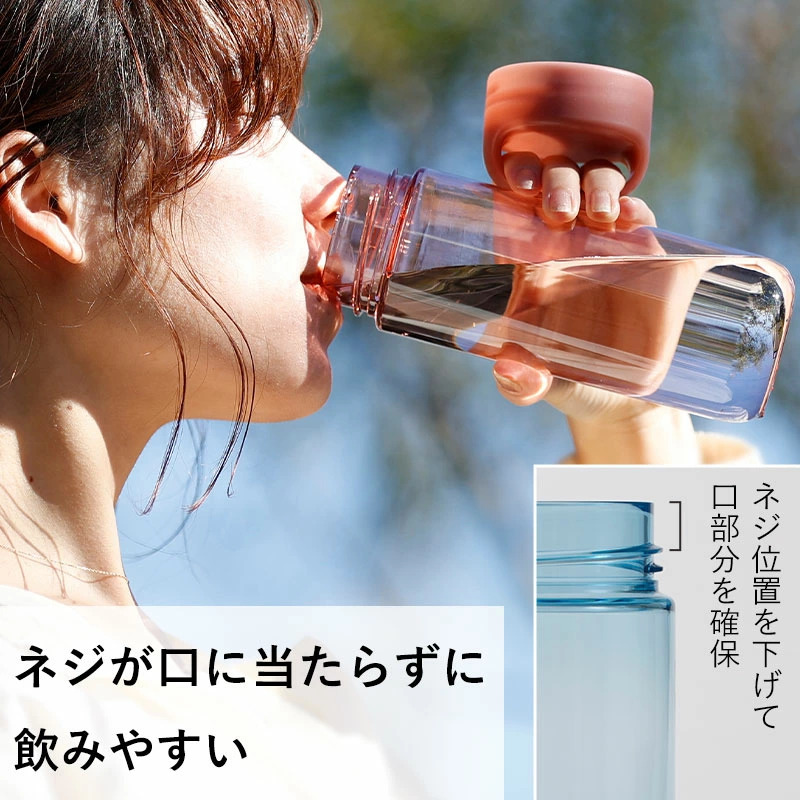 🔥🔥【日本製《MARNA》cocuri Daily 無膠圈輕量水樽】500ml