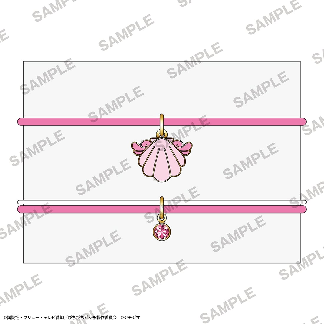  唱k小魚仙 玻璃珠吊飾橡筋手飾 日本製 #P-MMG0757 [kadokawa] (PRE-ORDER) [2026/10]