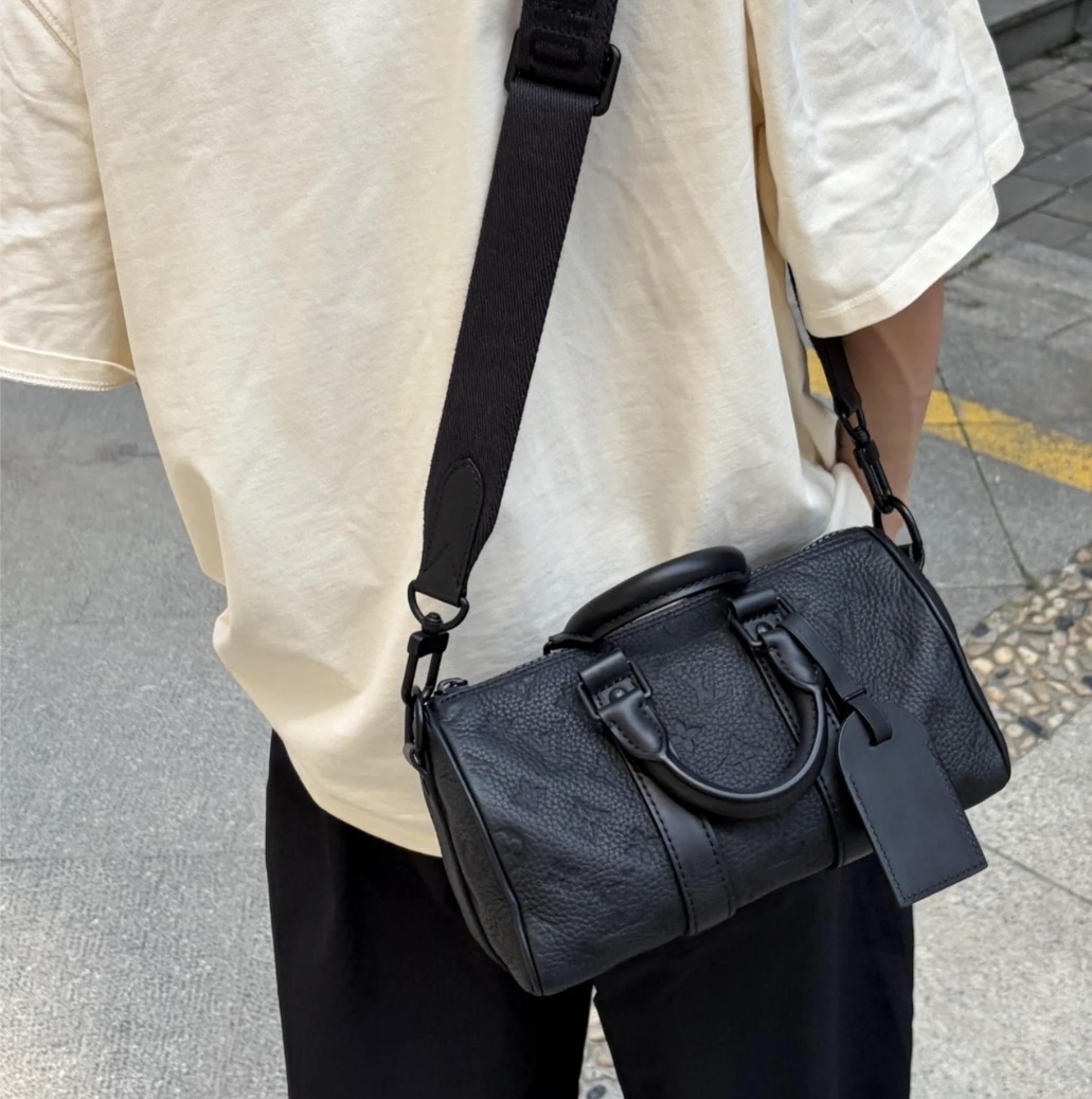 FullSet LV Keepall 25 黑色男士最愛🖤