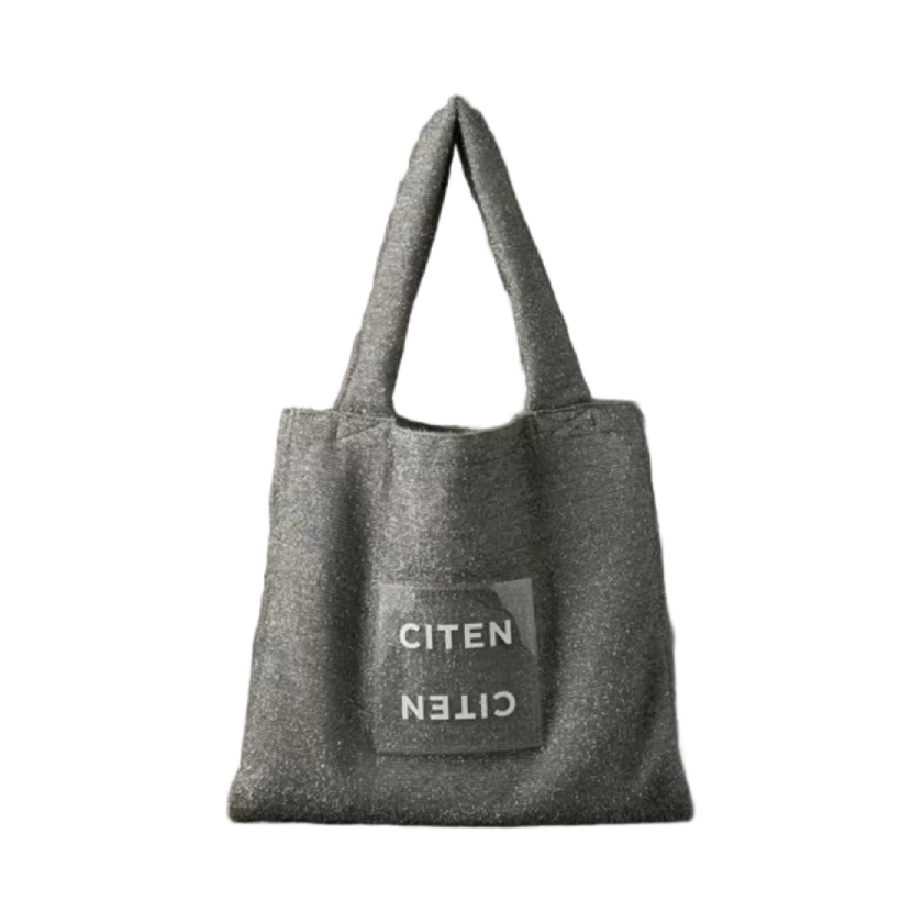 日本直送CITEN Sparkling Clear Logo Tote Bag
