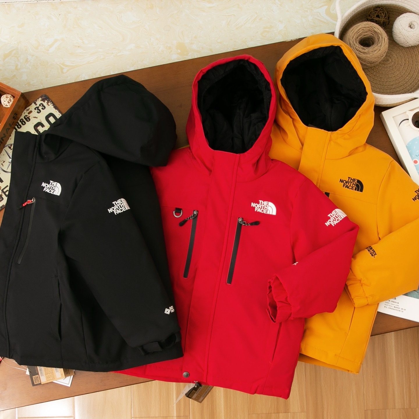 TNF厚實羽絨棉外套🧥