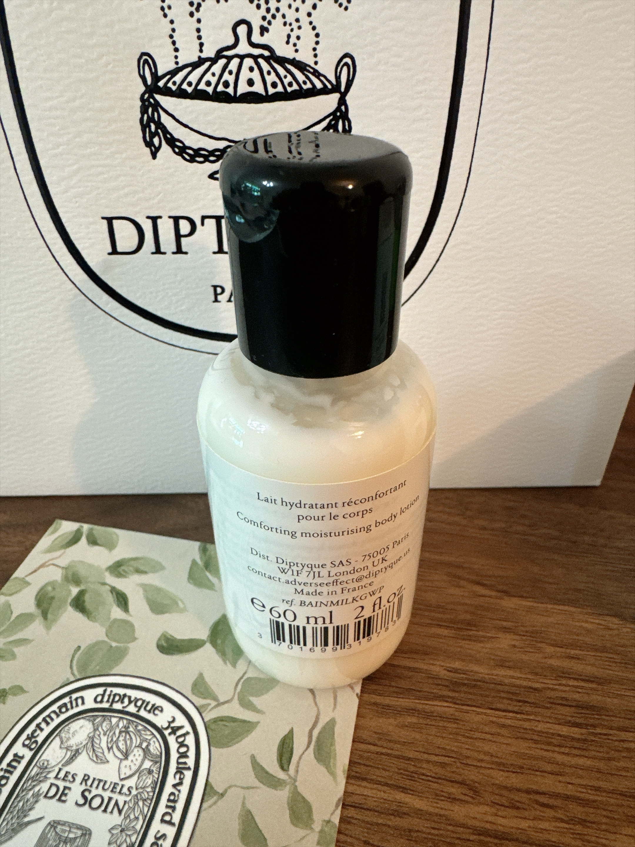 (現貨) DIPTYQUE 舒緩保濕身體乳液 Lait Hydratant Reconfortant (Body Lotion) 60ml
