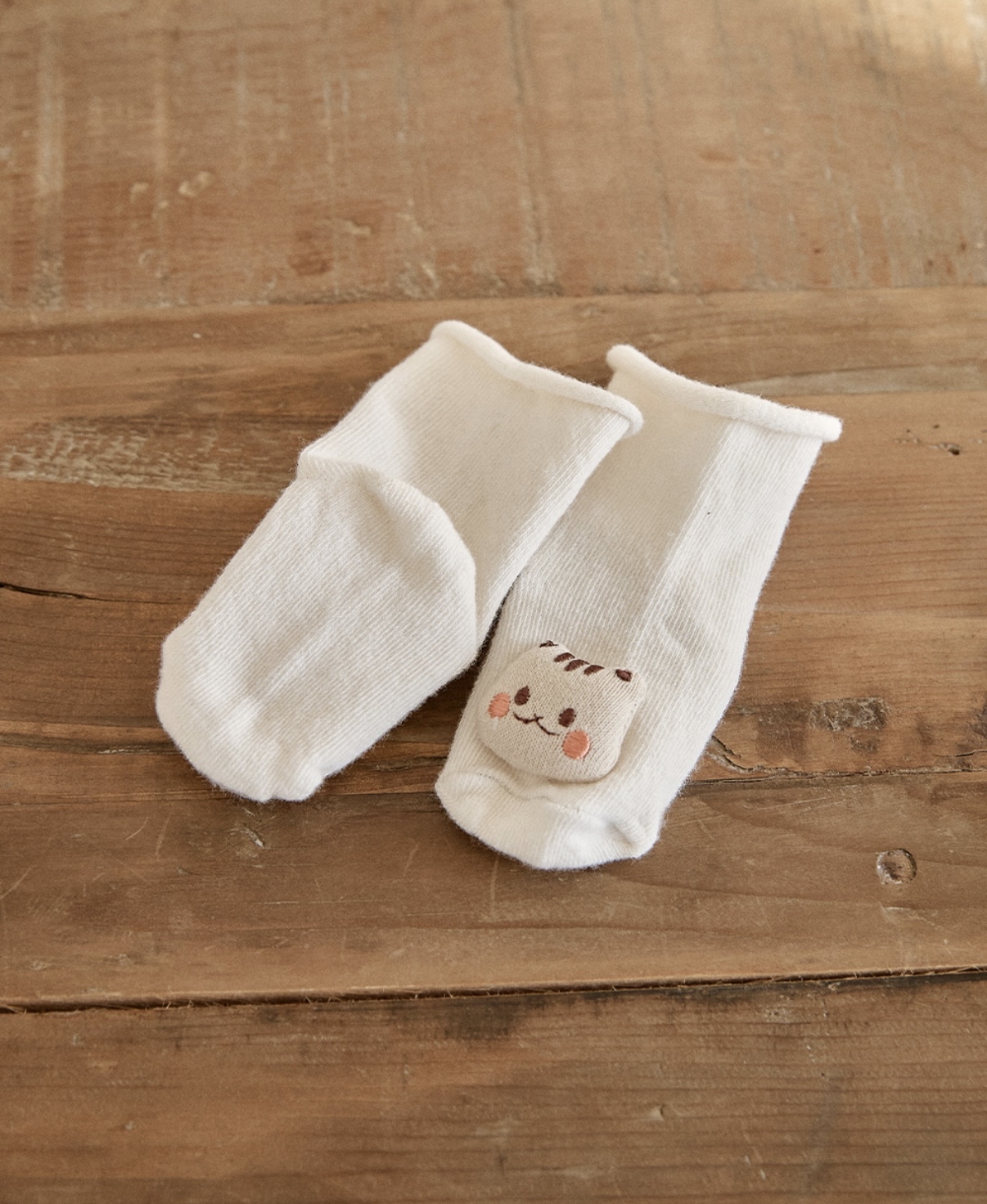 DOTTODOT 新生兒小巧可愛迷你玩偶襪