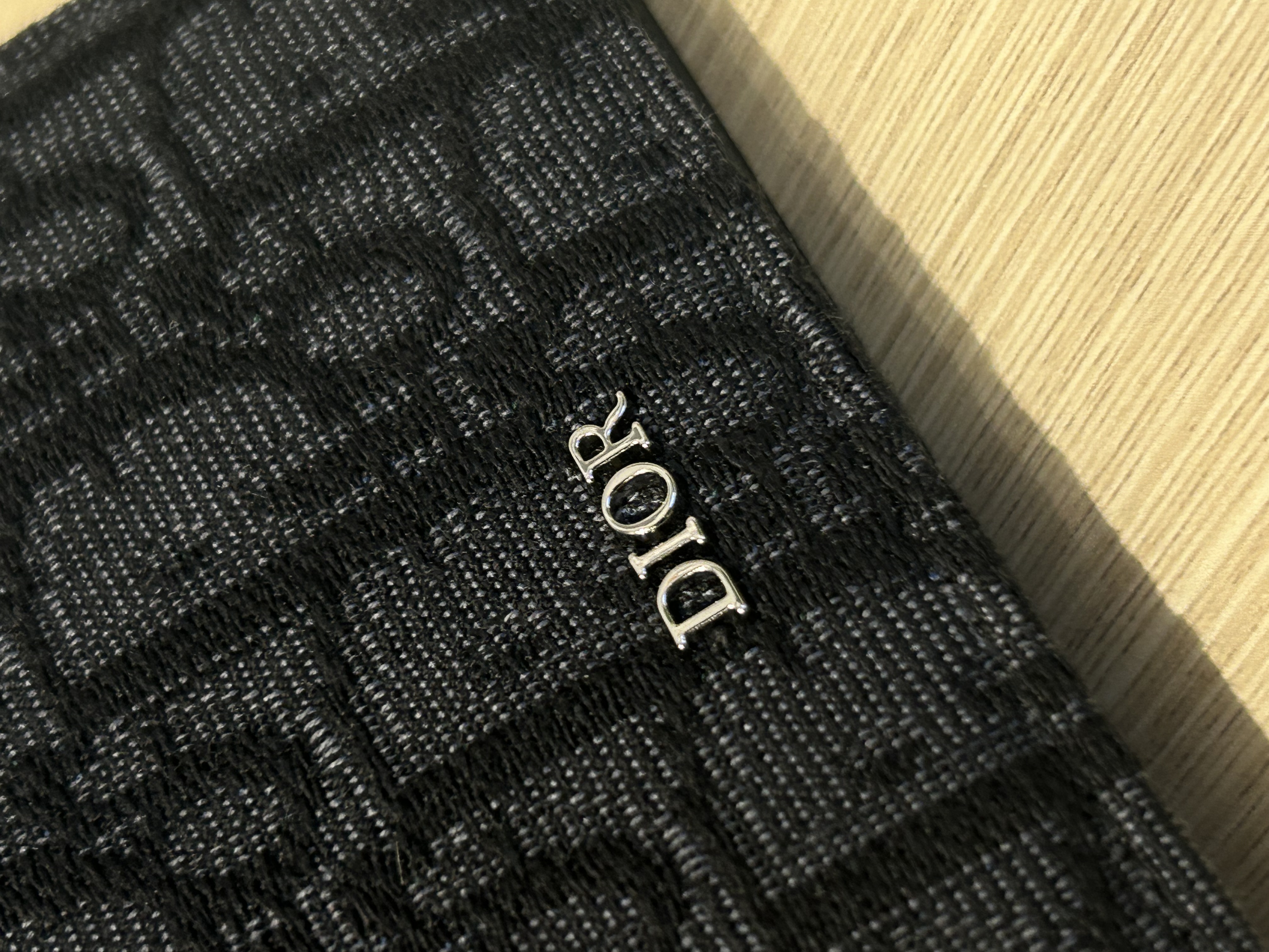 Dior Wallet 黑色 Dior Oblique 緹花銀包 100%Authentic, 99%New ✅Dust bag