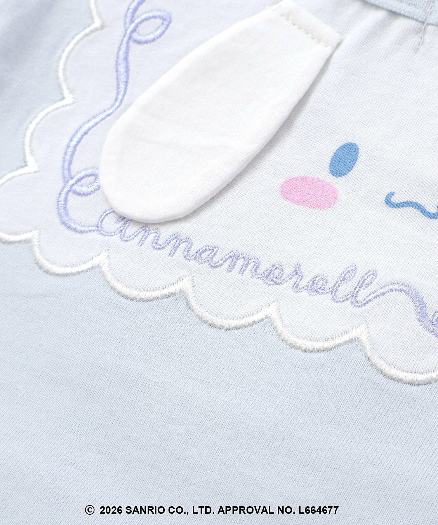 🇯🇵預訂 日本直送🇯🇵Slap Slip x Sanrio系列兩色人物印花立體耳朵刺繡水手領扇形袖上衣