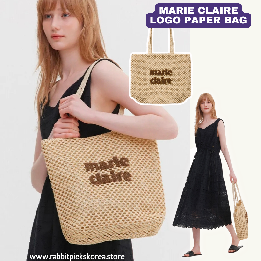 Marie Claire Logo Paper Bag 