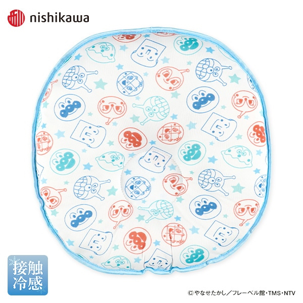 #🇯🇵預訂 日本直送🇯🇵麵包超人滿印涼感甜甜圈嬰兒枕頭