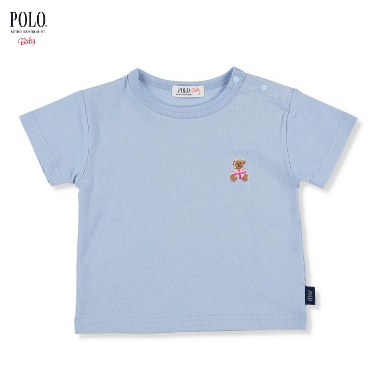 🇯🇵限量預訂 日本直送🇯🇵Polo Baby兩色愛心小熊刺繡短袖T恤