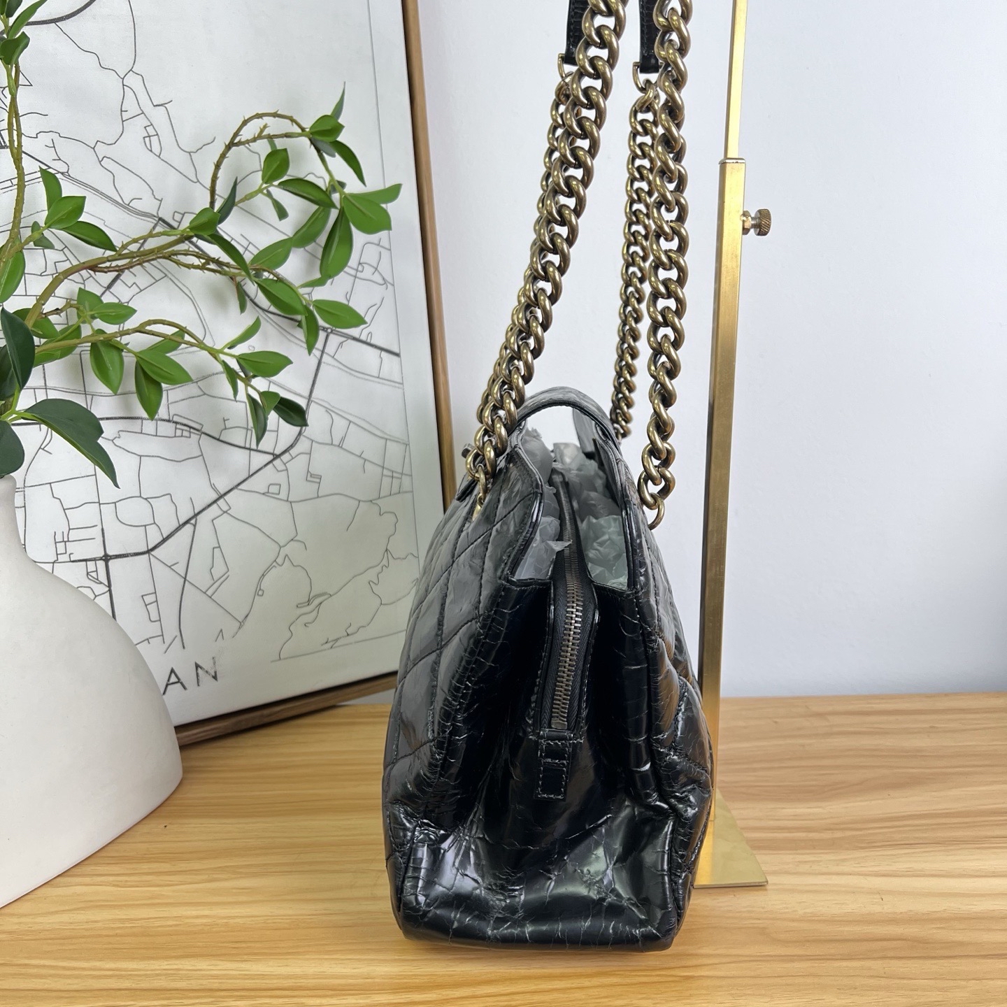 【預訂貨品】chanel油蠟皮tote bag