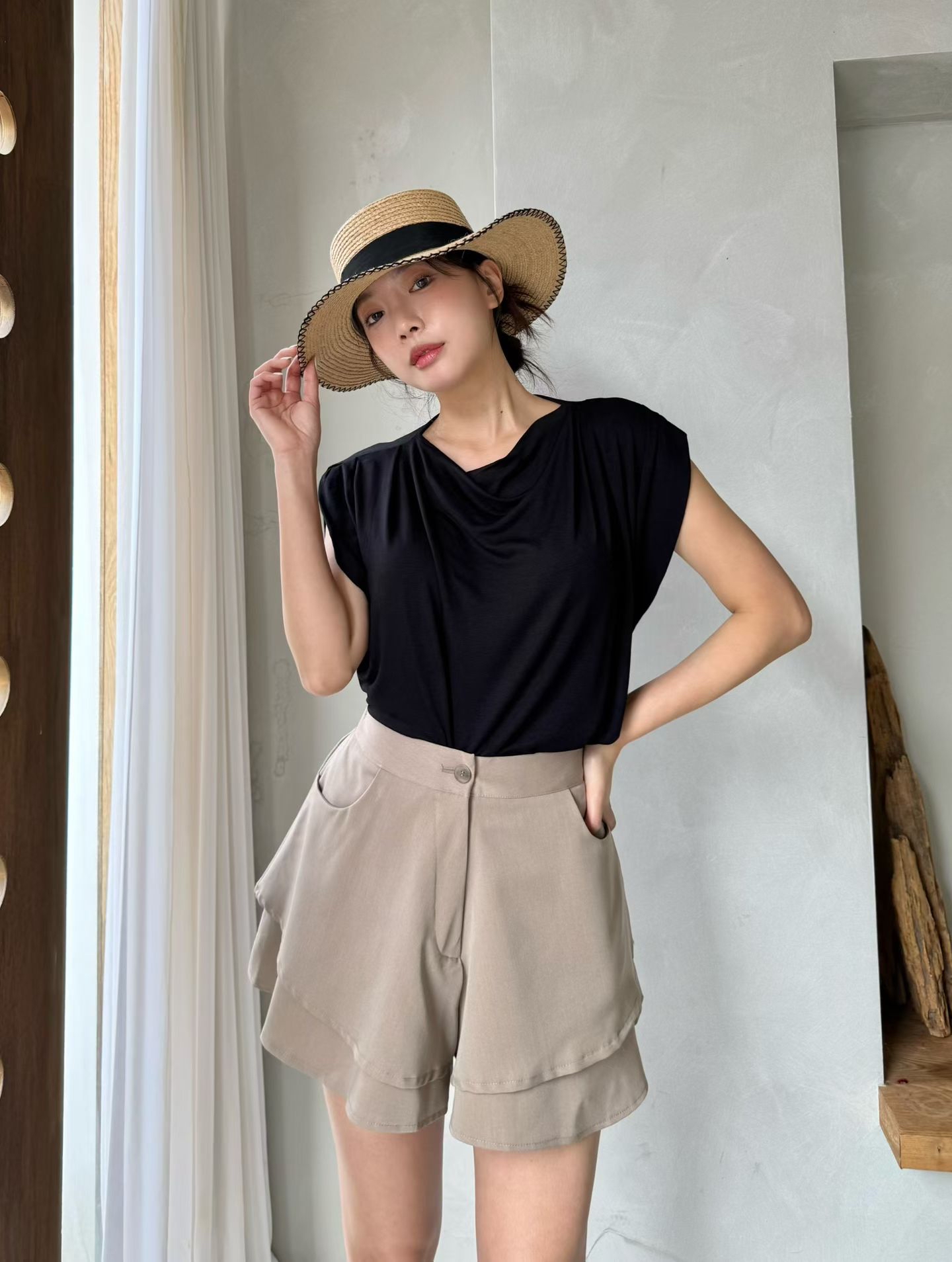 M18 法式垂墜感寬鬆背心