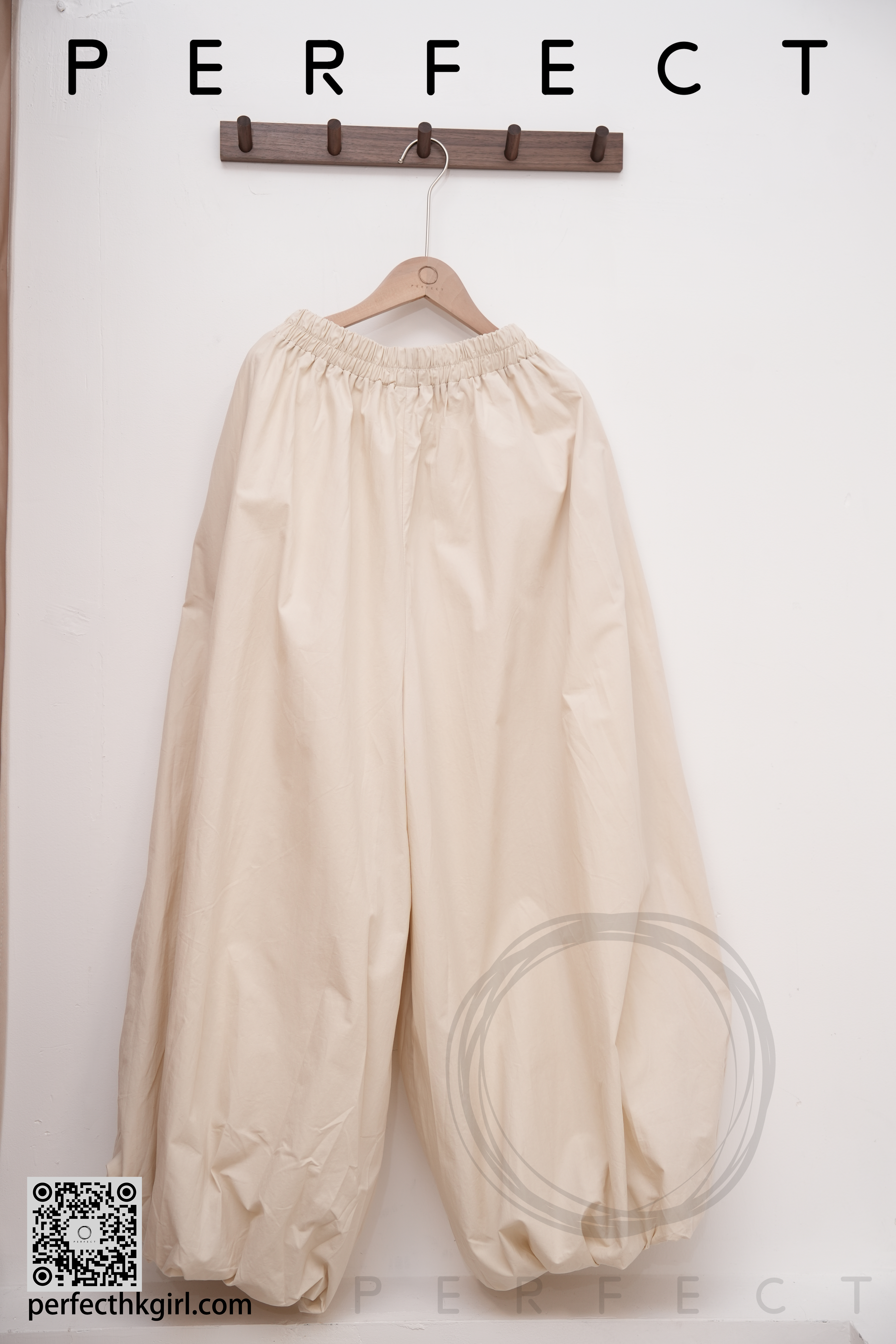 P0032_百搭舒適燈籠褲（卡其色）