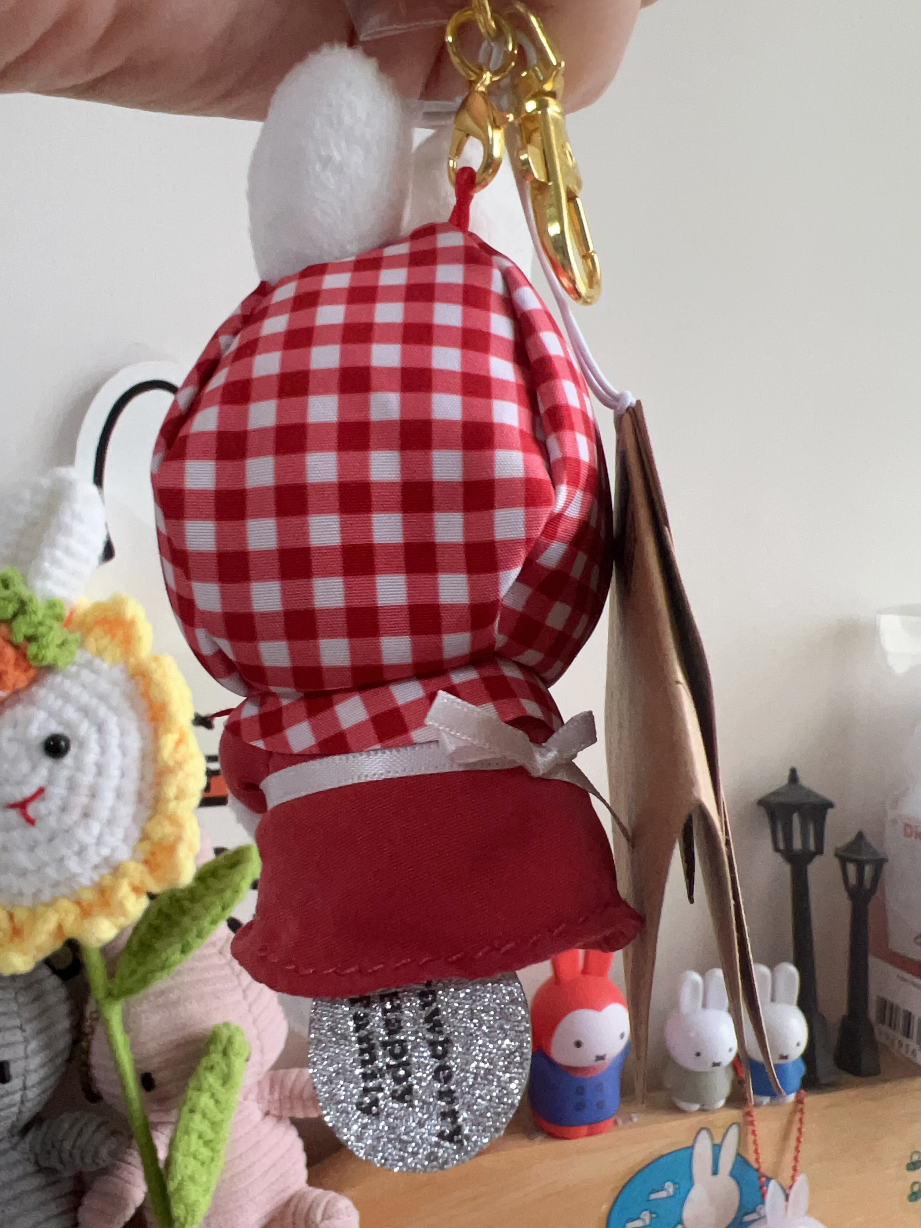Miffy keychain公仔吊飾