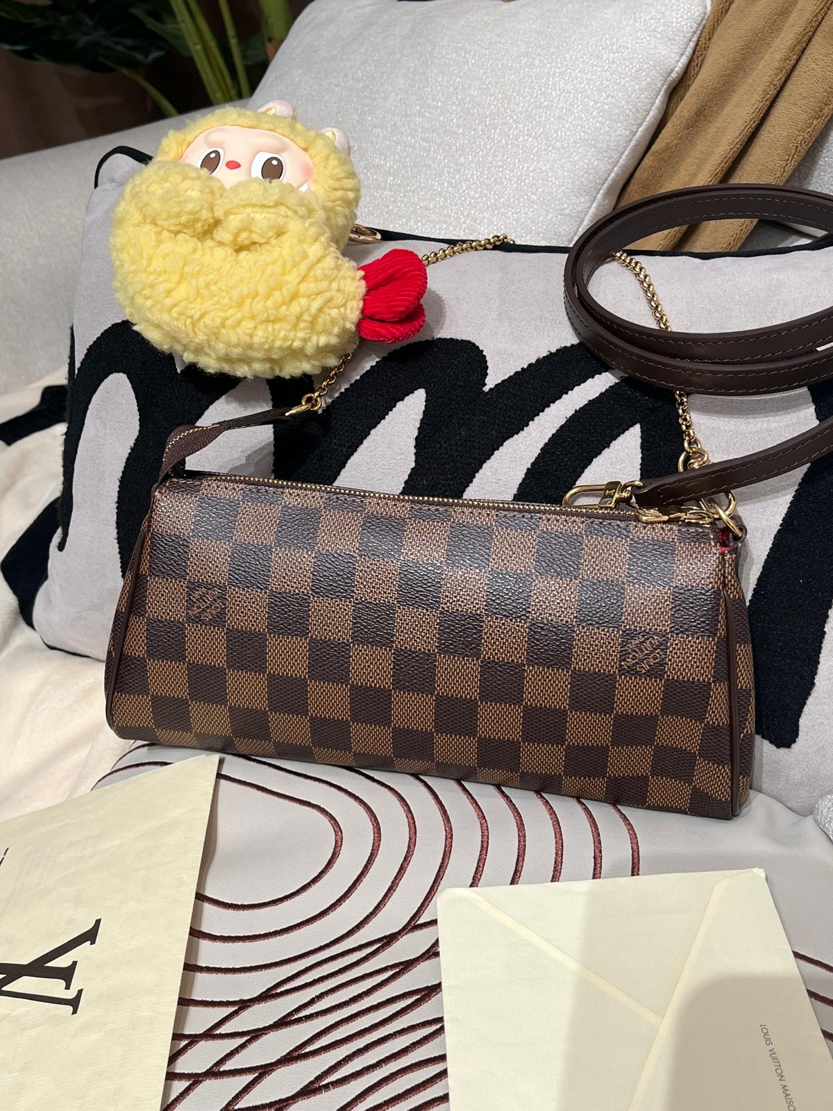 LV Eva Damier Crossbody Bag M55213 100%Authentic, 95%New ✅收據✅Dust bag