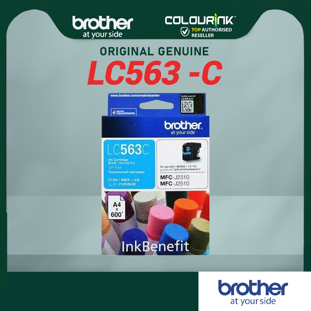 🎆CLEAR STOCK🎆 Brother Original Genuine LC563 Ink Cartridge for J2310 J2510 J3520 J3720 LC563 LC569XL LC565XL