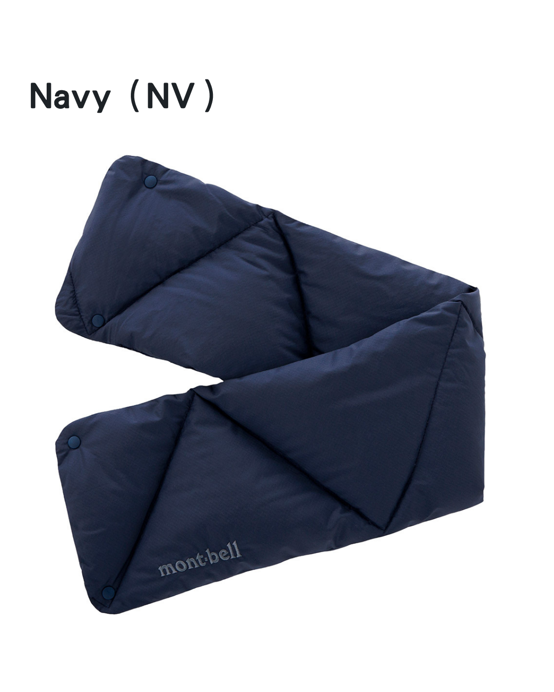 日本代購【 日本直送 Montbell 650FP 極輕量羽絨頸套 男女合用 650 Fill Power Down Neck Warmer unisex 】