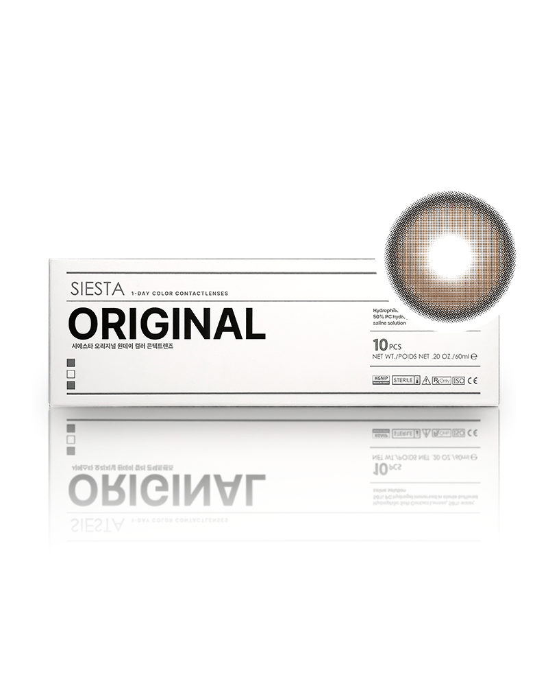 SIESTA - Blur Basic Brown (1day/10P)